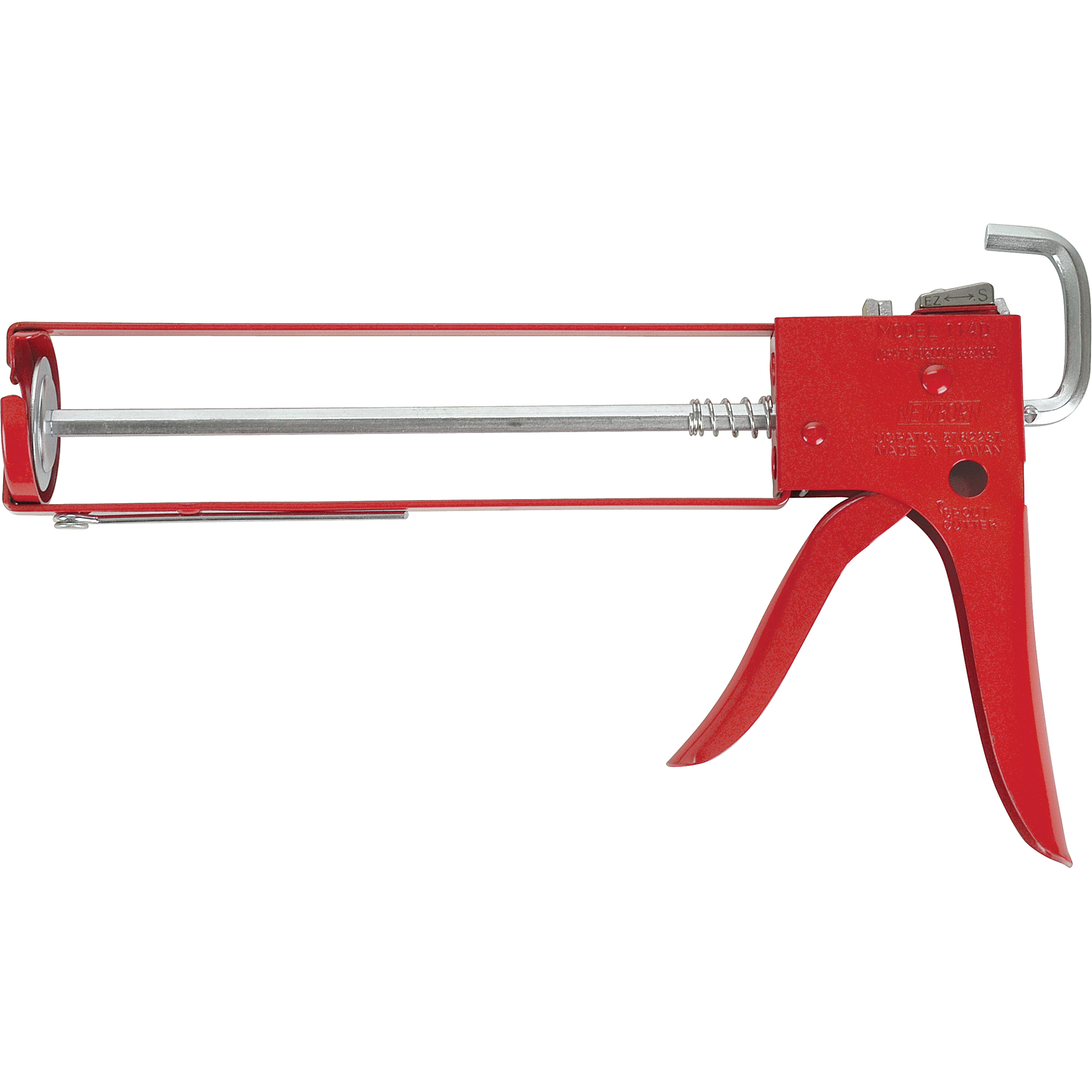 Pistolet à calfeutrer avec monture parallèle et tige Hex E-Z ThrustMD antifuites, 300 ml
