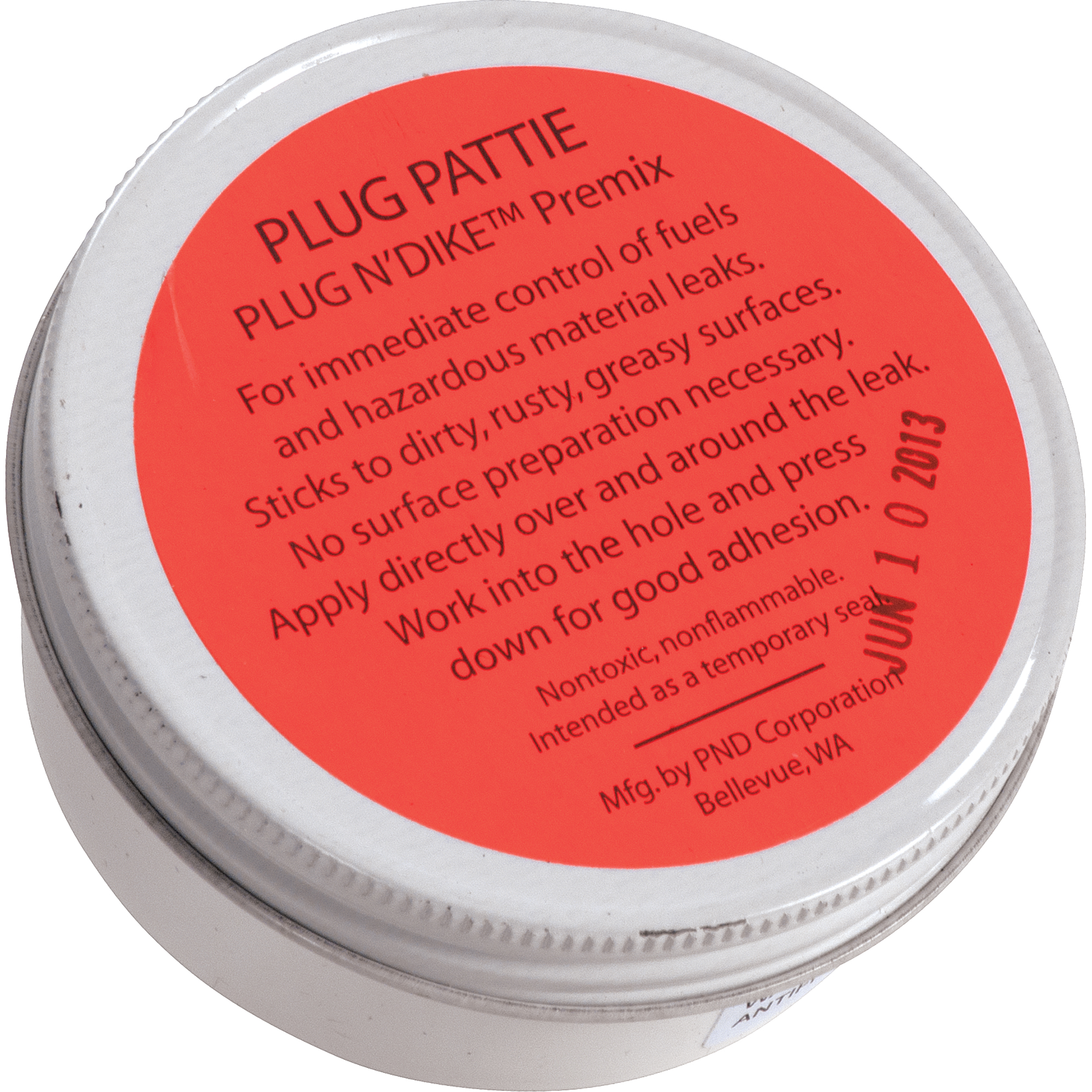 Produit d'étanchiété Plug N'DikeMD, Pâte, 10 oz