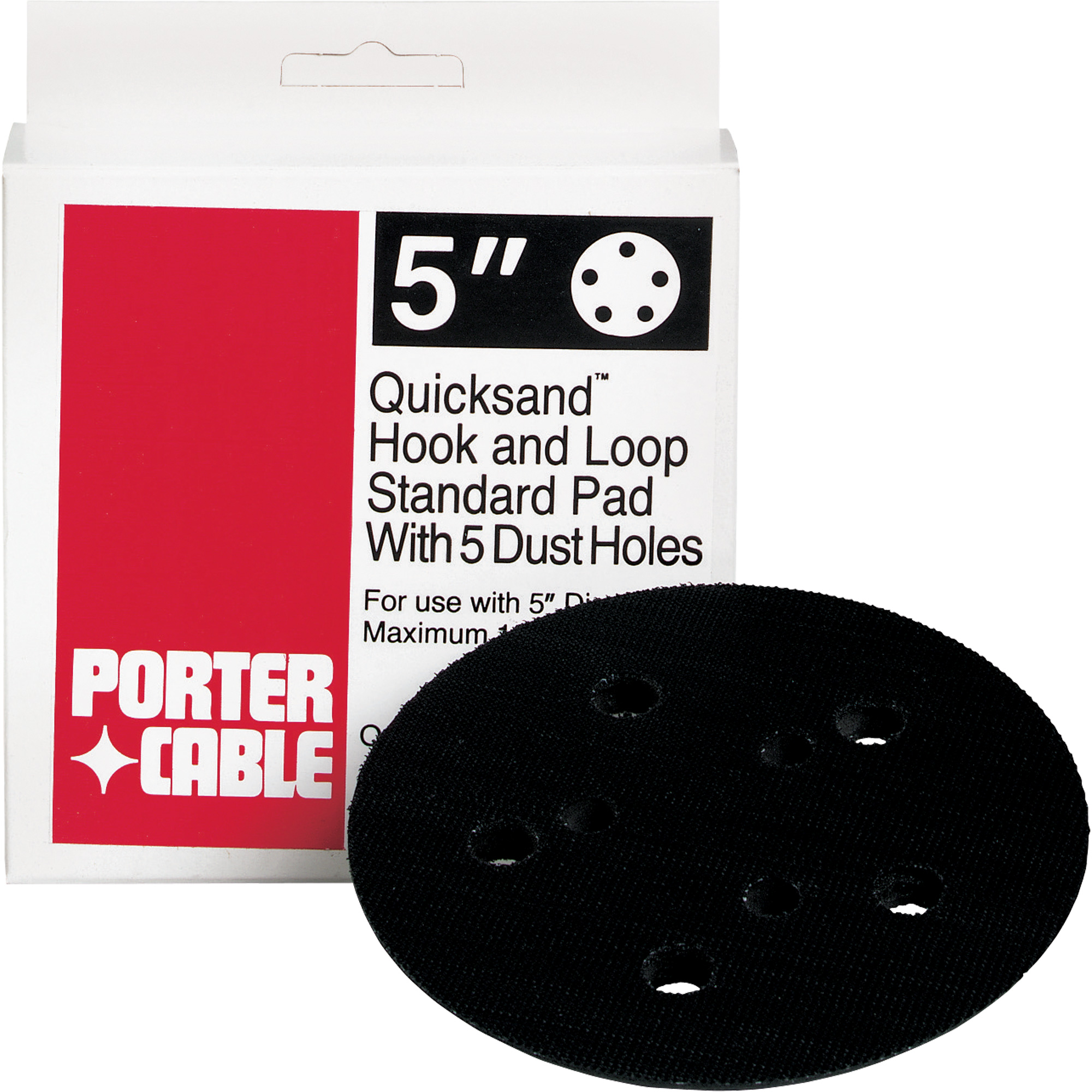 Patin de ponçage standard QuicksandMC, dia 5"