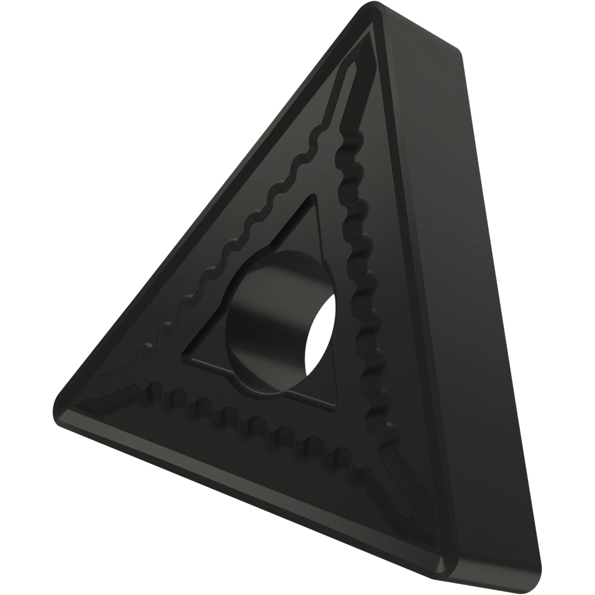 Mise de tournage négative triangulaire