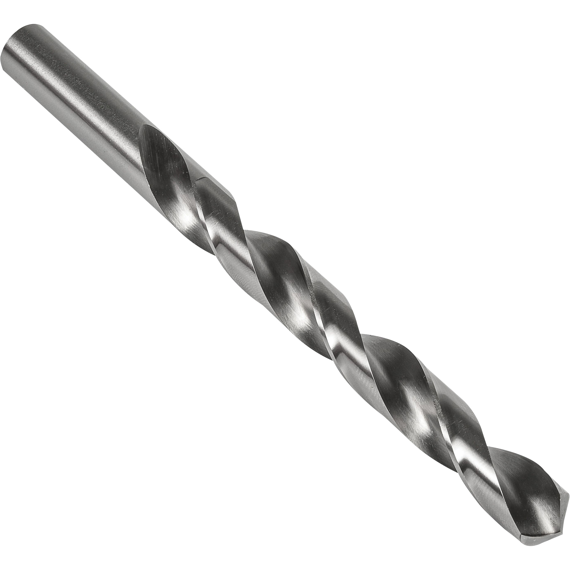 Foret court, Acier rapide, 15 mm, 169 mm lo, 114 mm Cannelure, 118° Angle