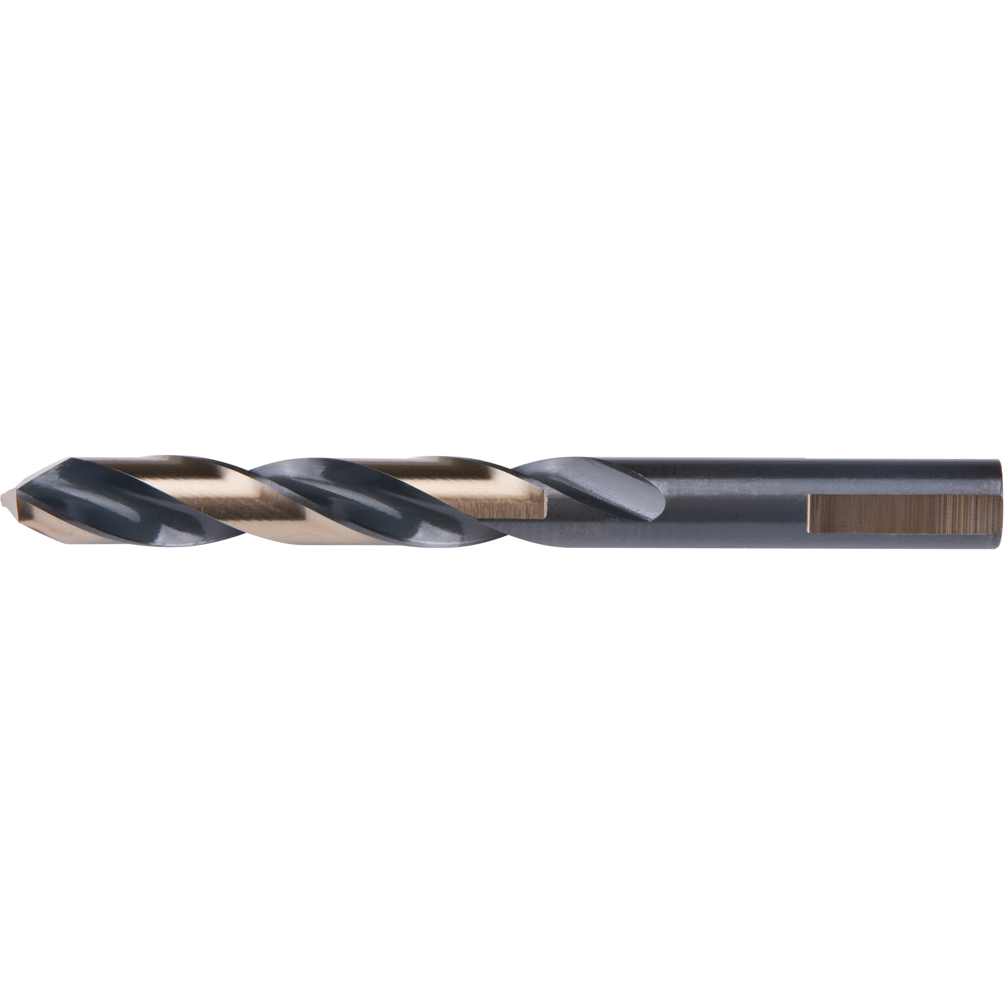 Foret de longueur mécanicien, 1/4", Acier rapide, Cannelure 2", Pointe de 135°