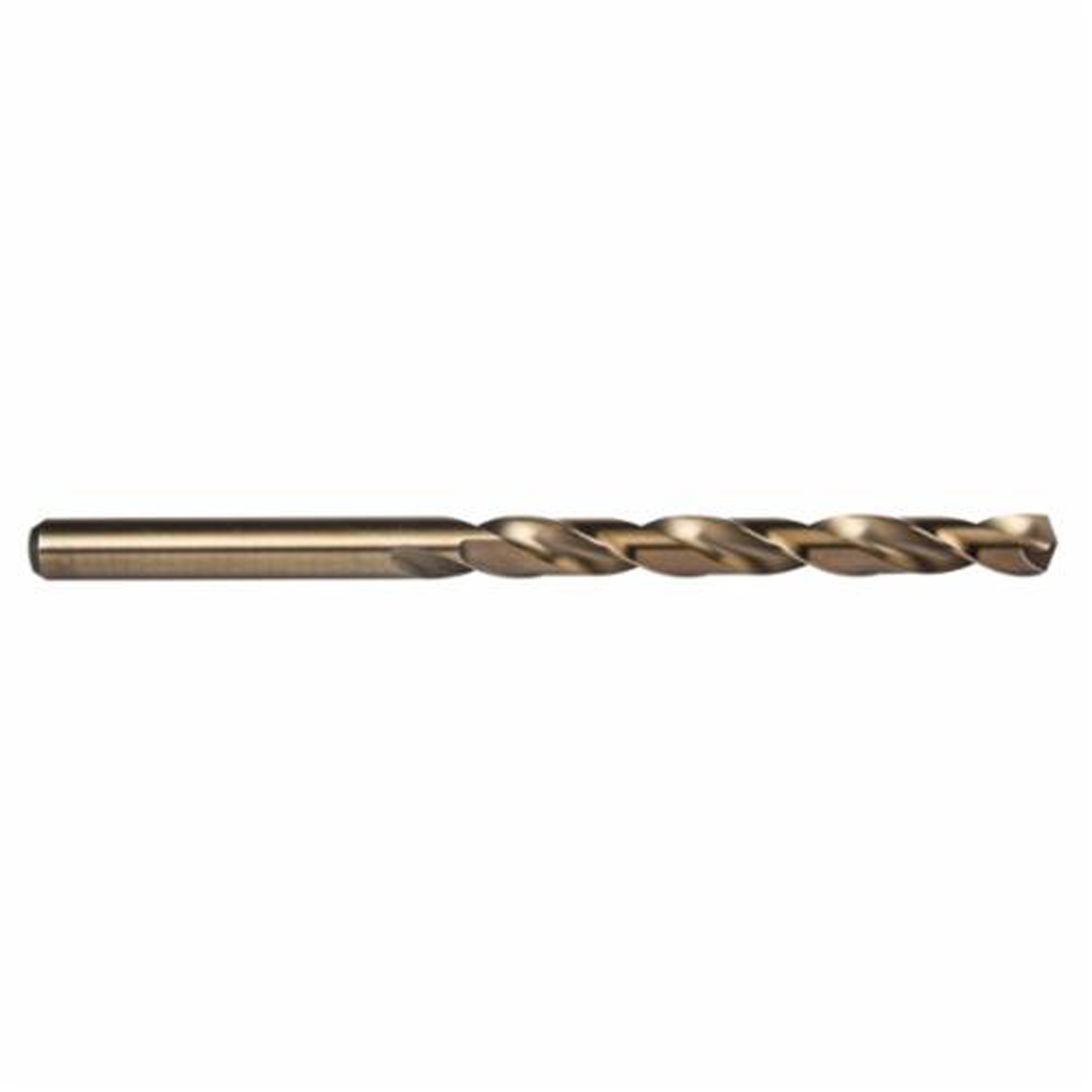 Foret long, 5/32", Acier rapide au cobalt, Cannelure 3", Pointe de 135°