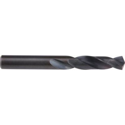 Foret série extra-courte, 1/2", Acier rapide, Cannelure 2-1/4", Pointe de 135°