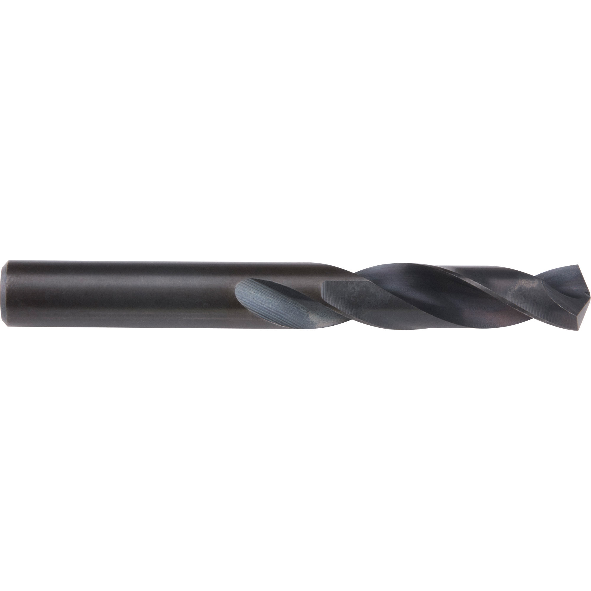 Foret série extra-courte, 1/2", Acier rapide, Cannelure 2-1/4", Pointe de 135°