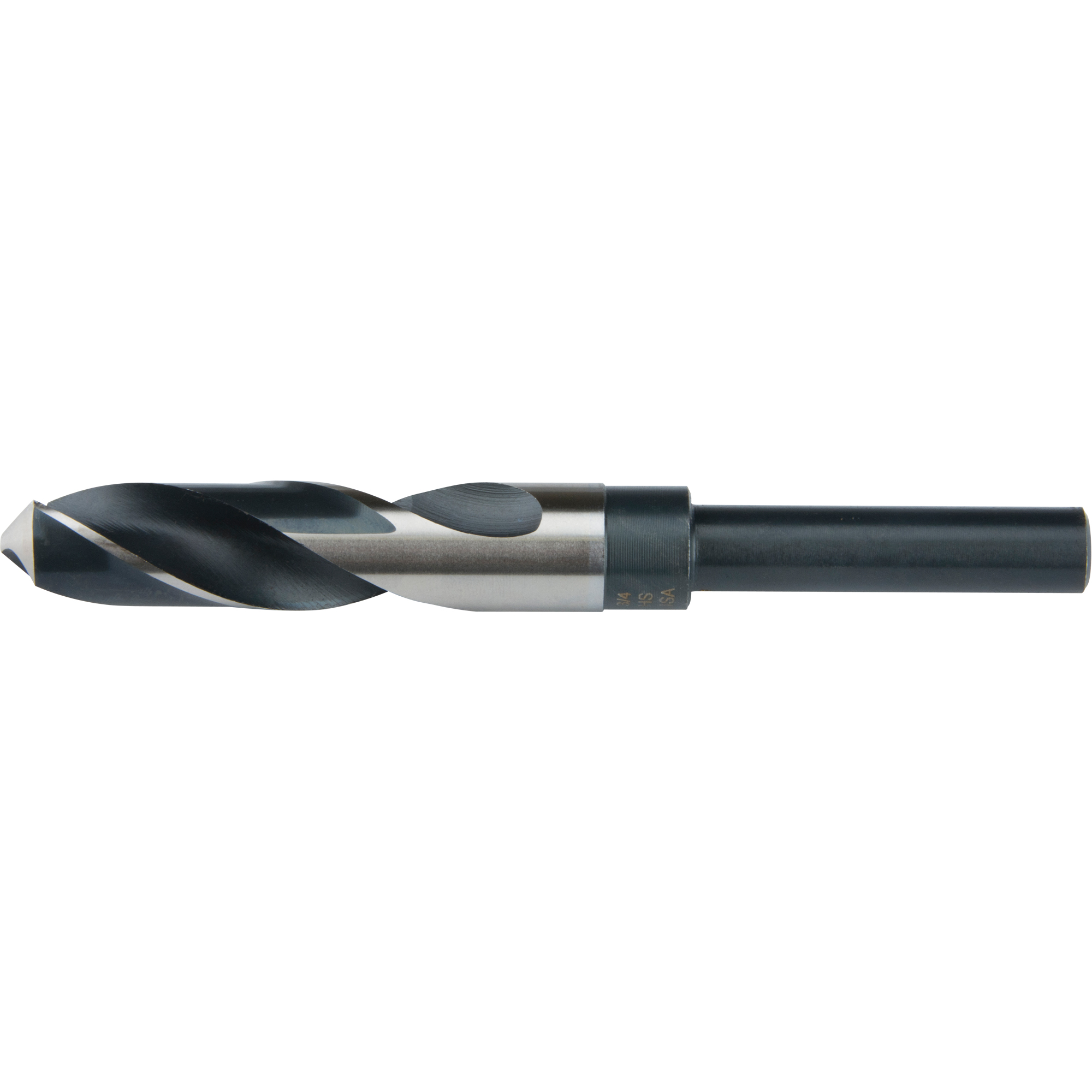 Foret Silver & Deming, 3/4", Acier rapide, Cannelure 3", Pointe de 118°