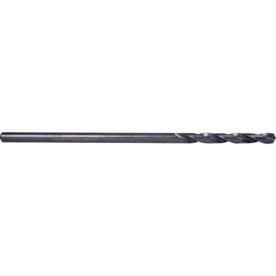 Foret très allongé aéronautique, 1/2", Acier rapide, Cannelure 4-1/2", Pointe de 135°