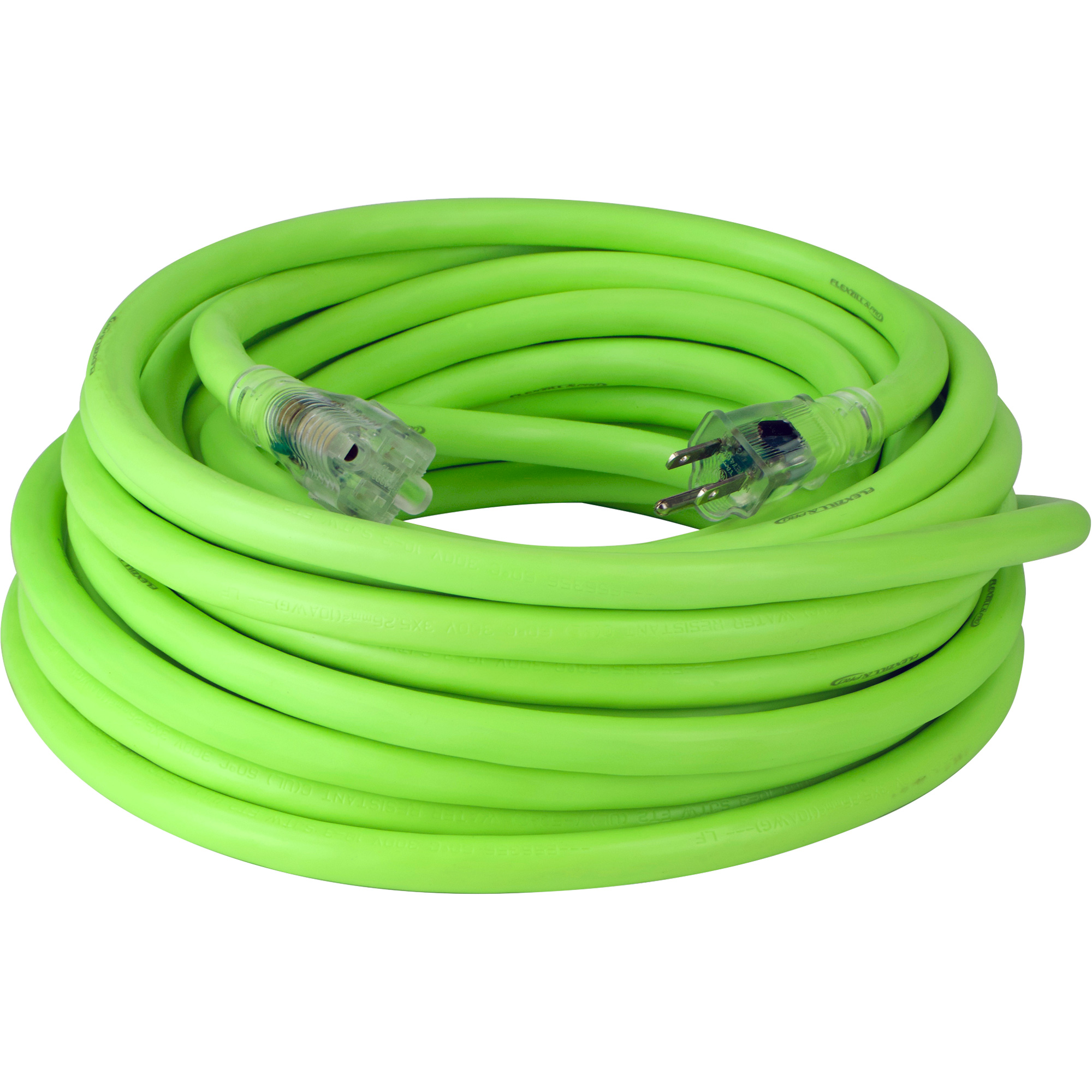 Cordon rallonge industriel FlexzillaMD Pro, Toutes saisons, SJTW, AWG 10/3, 15 A, 50'