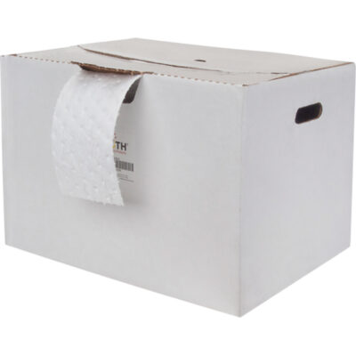 Absorbants à usages multiples, 50' lo x 5" la, Absorption 10 gal.
