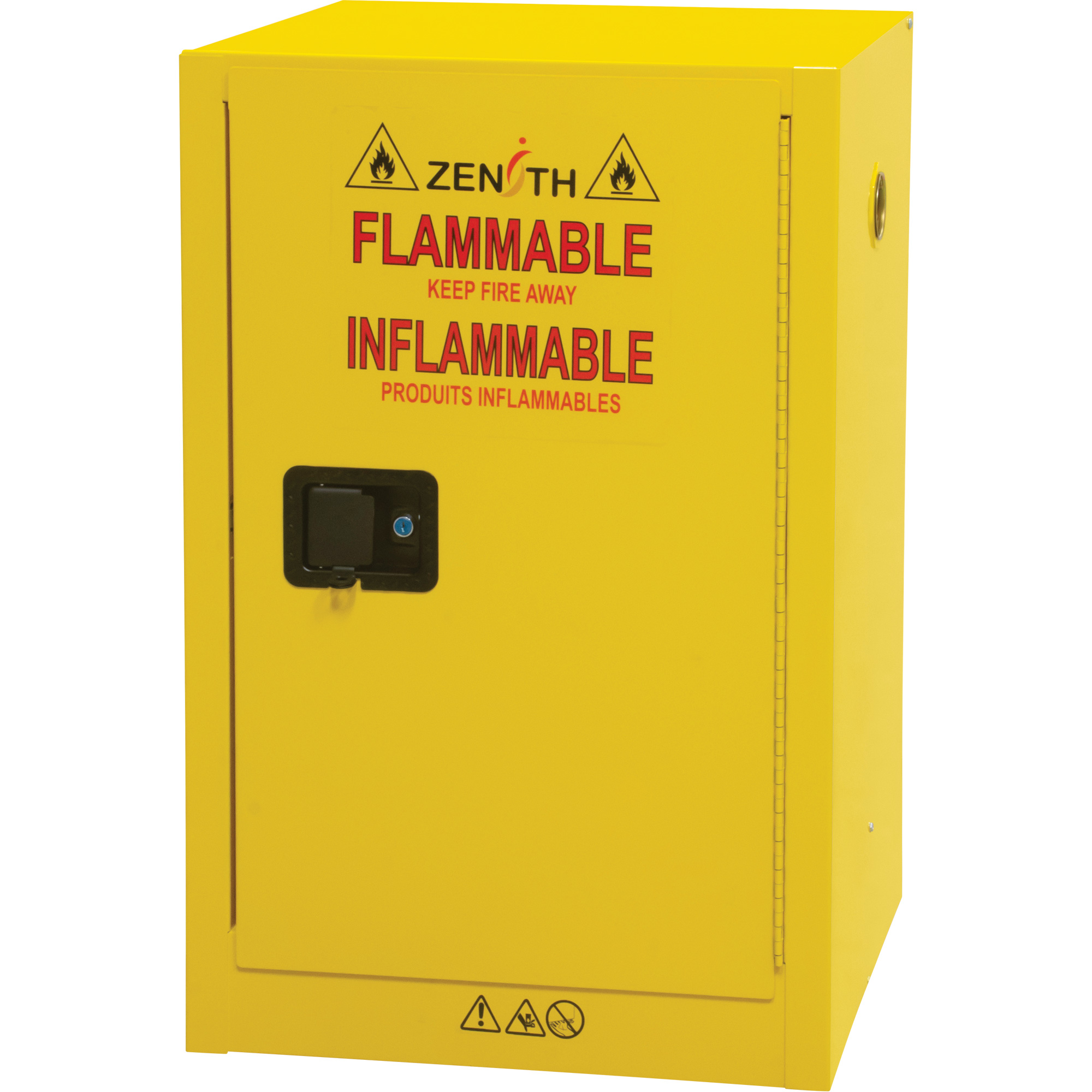 Armoire de rangement pour aérosols inflammables, 12 gal., 1 Porte(s), 23" La x 35" h x 18" p
