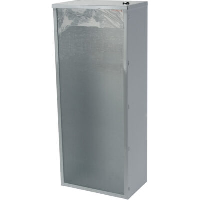Armoire d'usage léger pour extincteur, 10" la x 24" h x 6" p