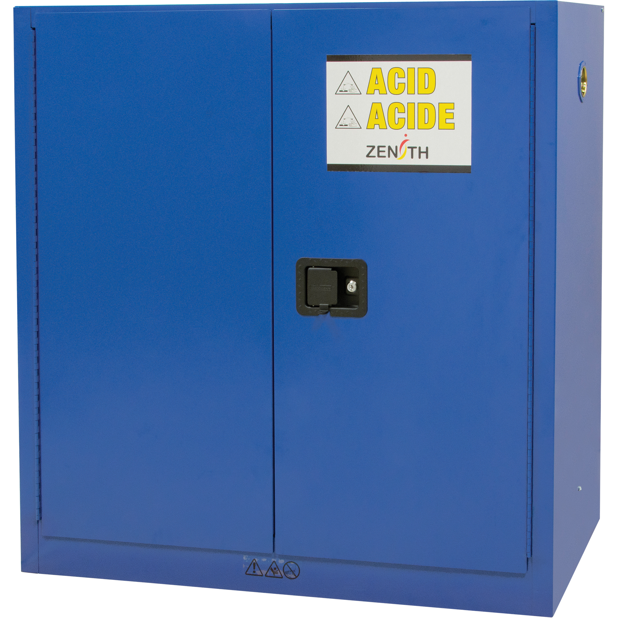 Armoire pour liquides corrosifs, 30 gal., 43" x 44" x 18"