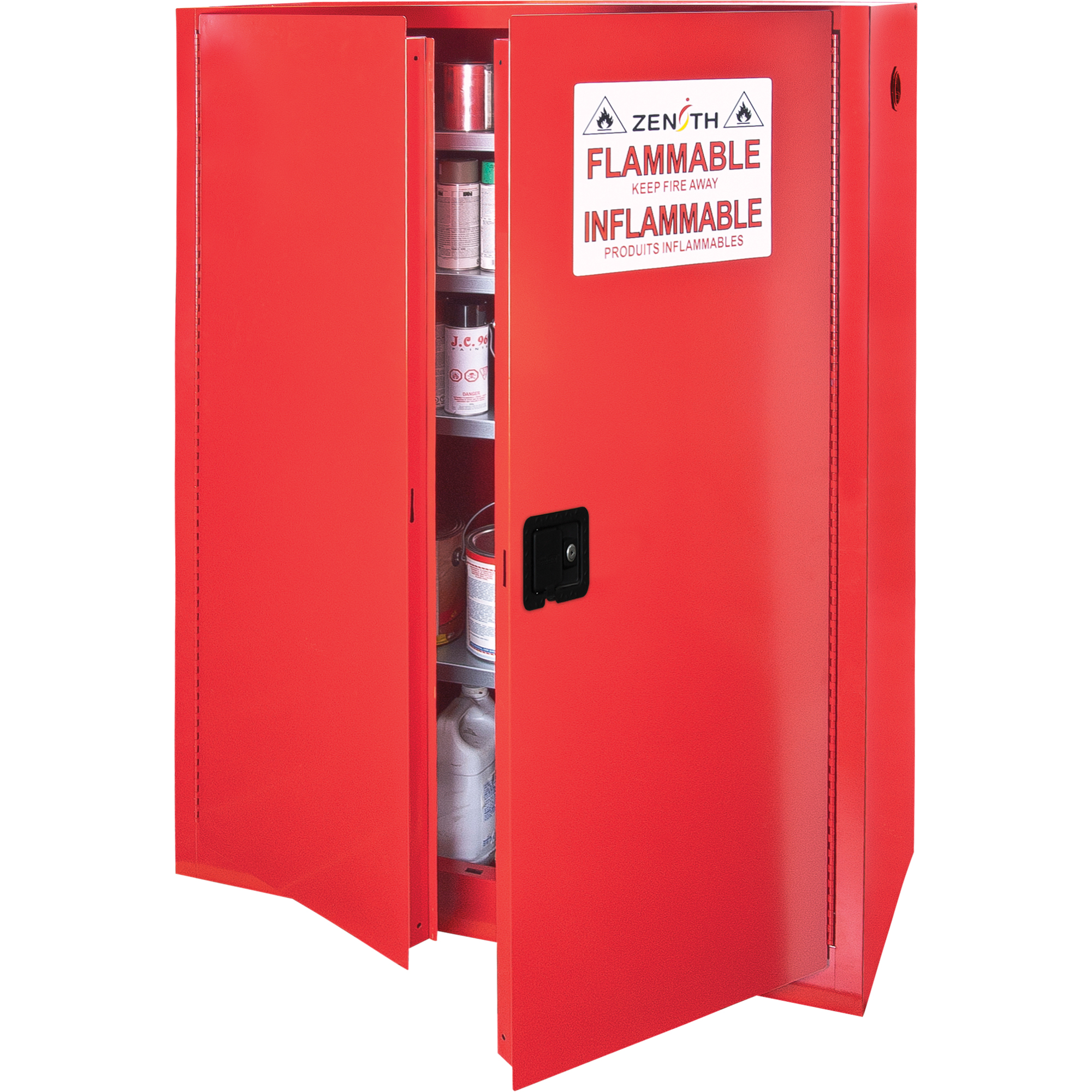 Armoire pour peintures et encres, 60 gal., 5 tablettes