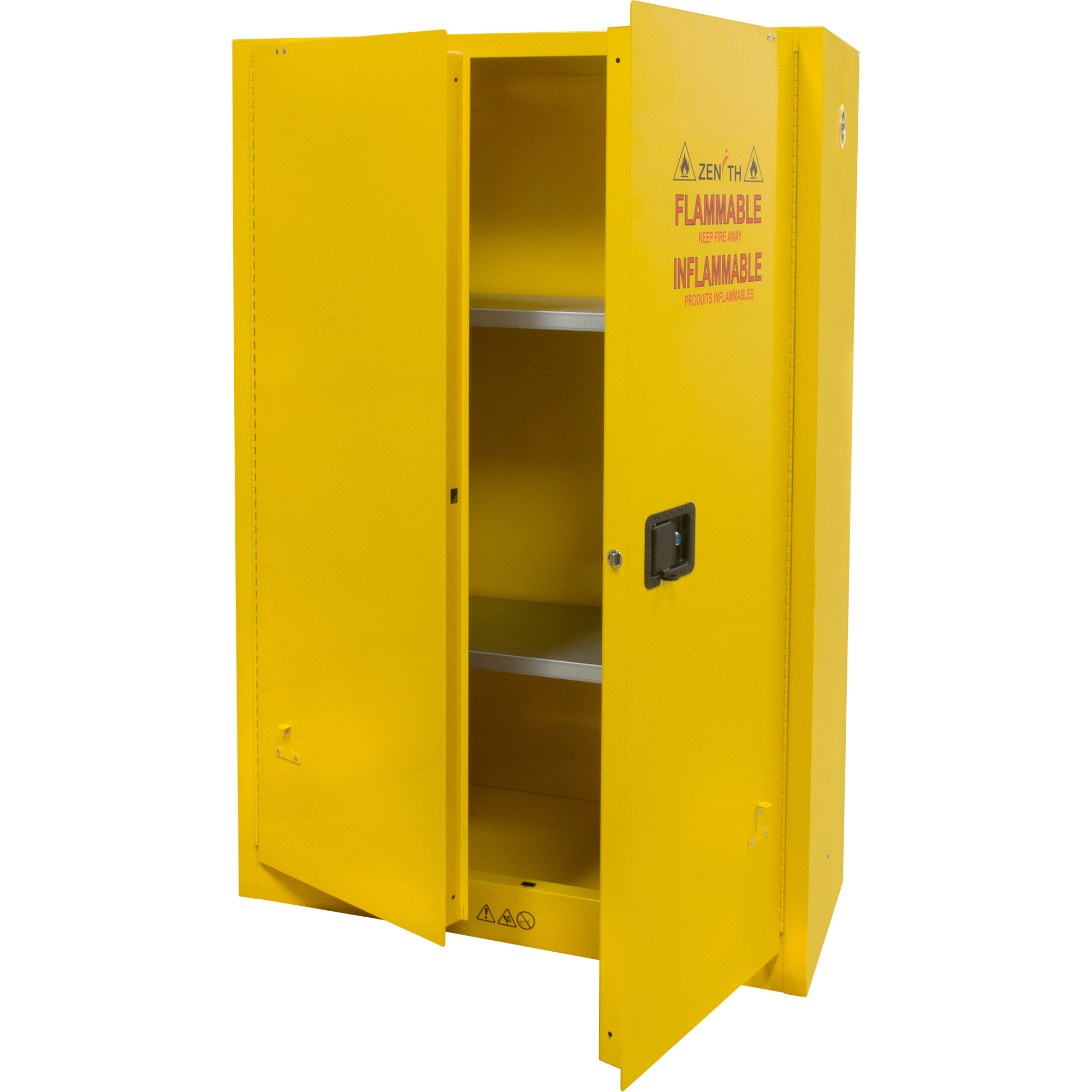 Armoire pour produits inflammables, 45 gal., 2 Porte(s), 43" La x 65" h x 18" p – Image 2