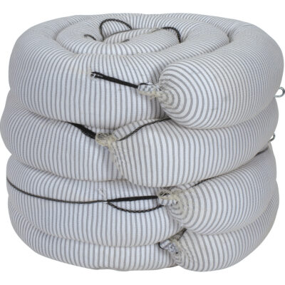Barrage absorbant de première qualité, Universel, 10' lo x 8" la, Absorption 70 gal., 4 /pqt