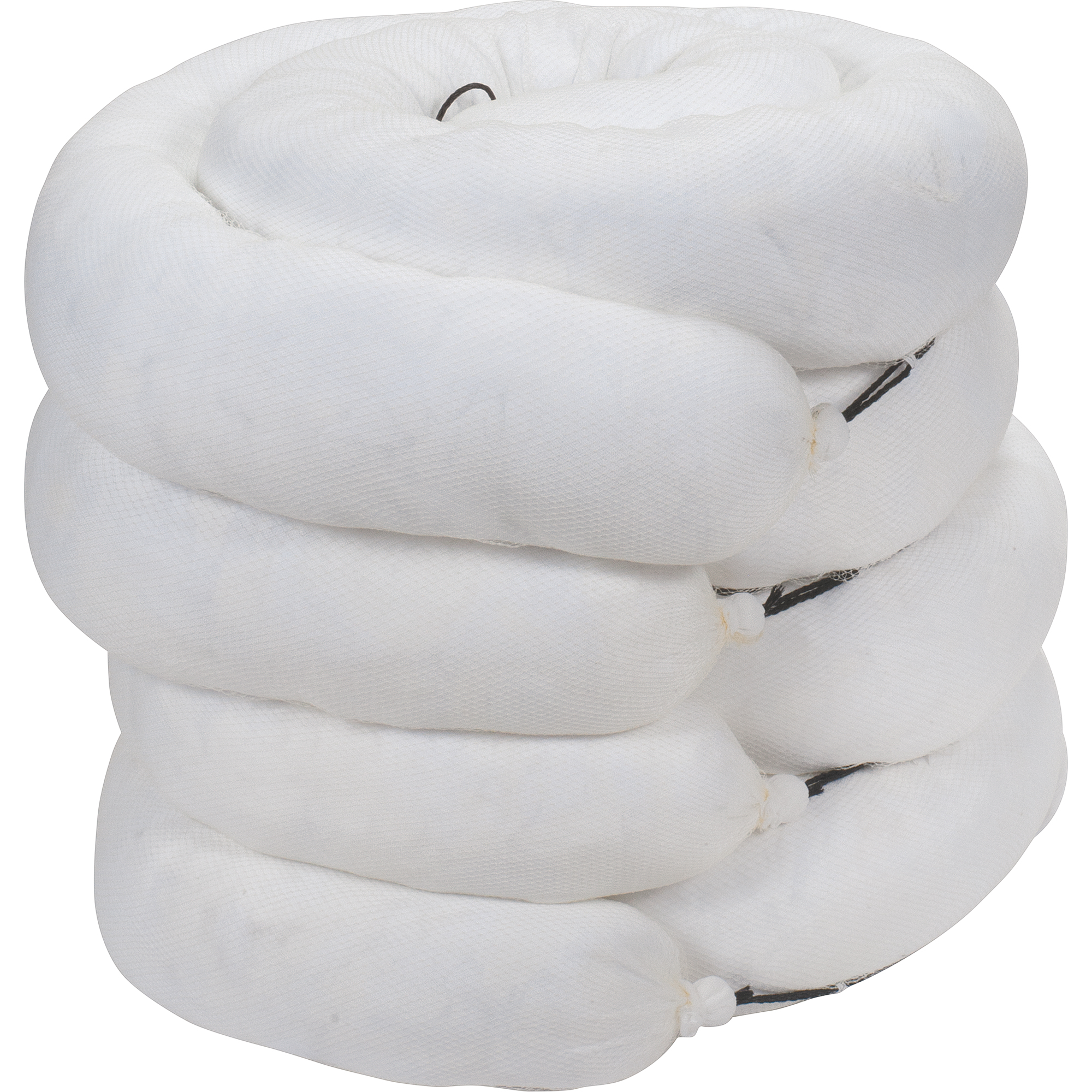 Barrage absorbant, Huile seulement, 10' lo x 8" la, Absorption 40 gal., 4 /pqt