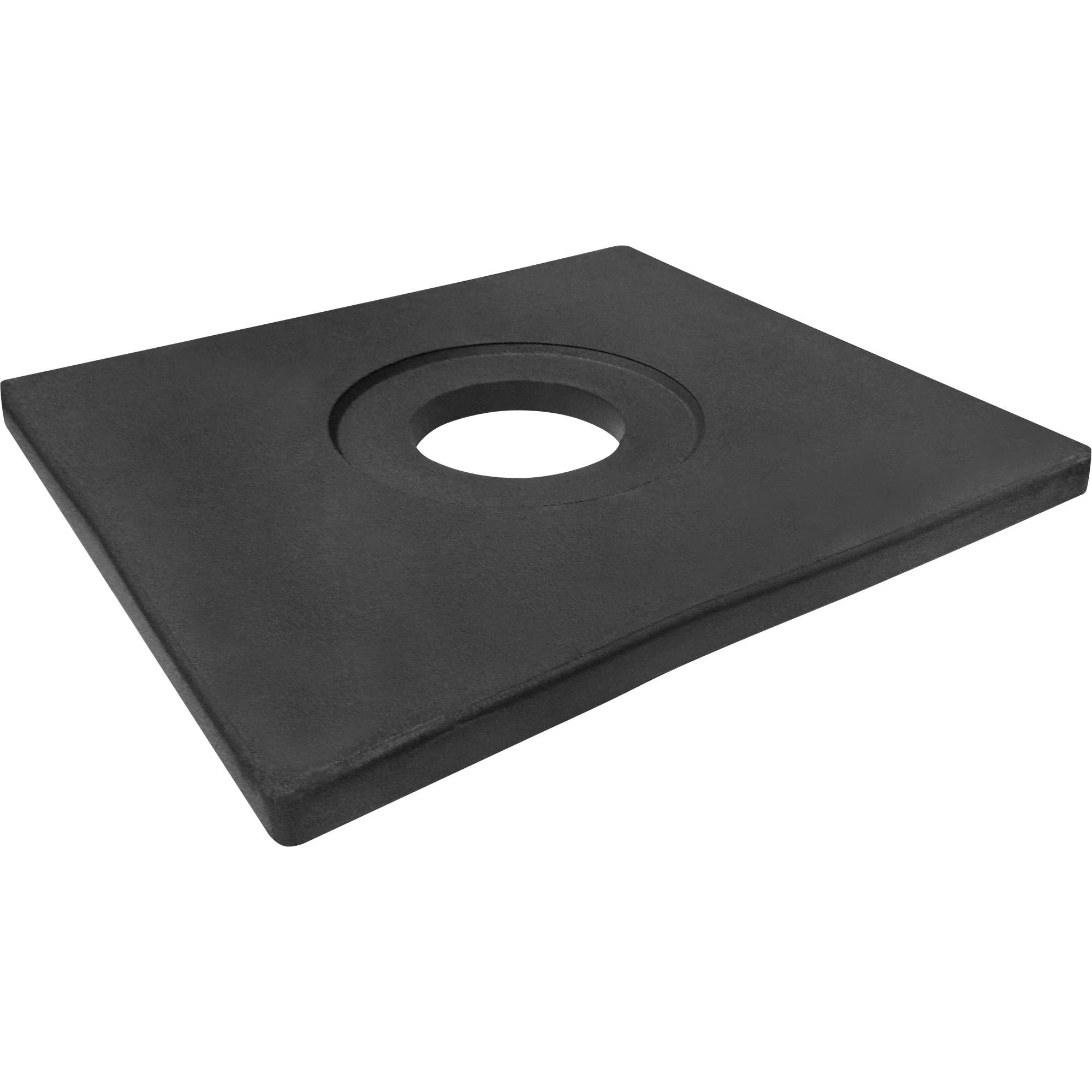 Base en caoutchouc pour poteau délinéateur, 10 lb