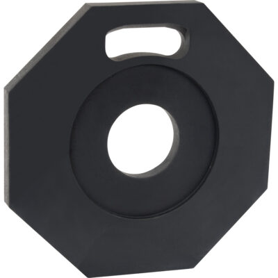 Base en caoutchouc pour poteaux délinéateurs de qualité supérieure, 12 lb