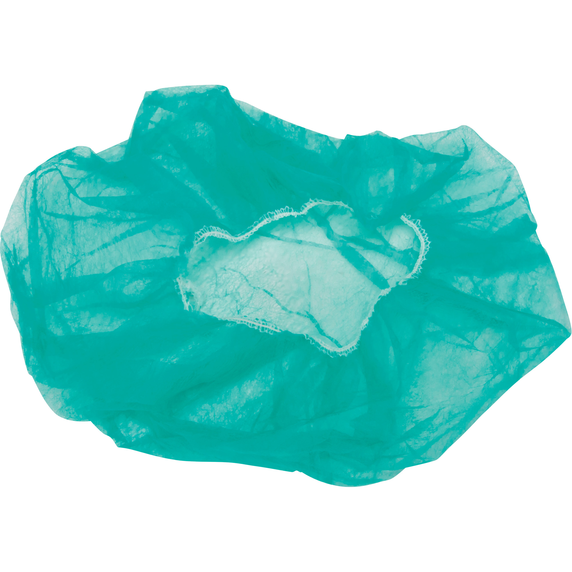 Bonnets bouffants, Polypropylène, 21", Vert