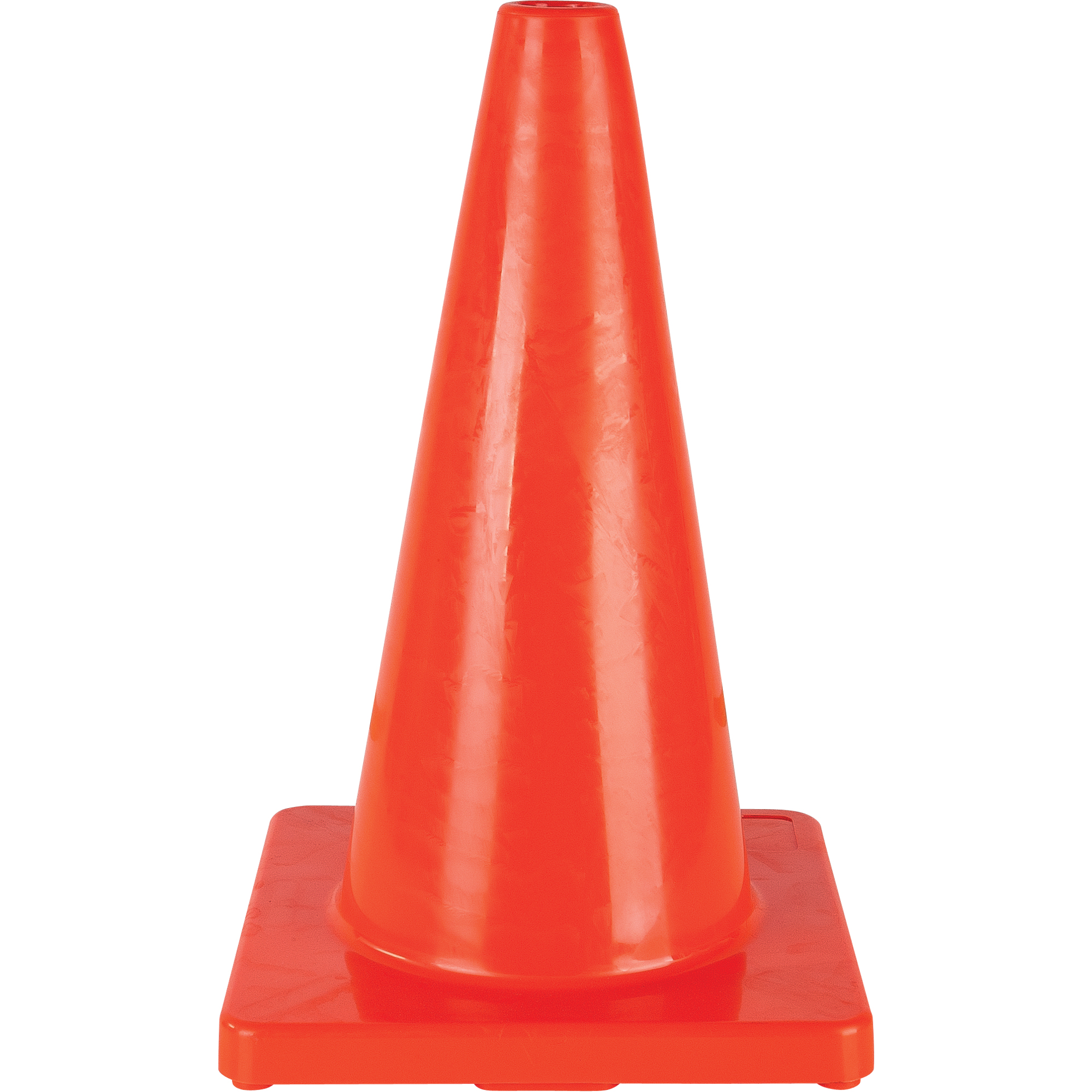 Cône de couleur pour la signalisation, 18", Orange