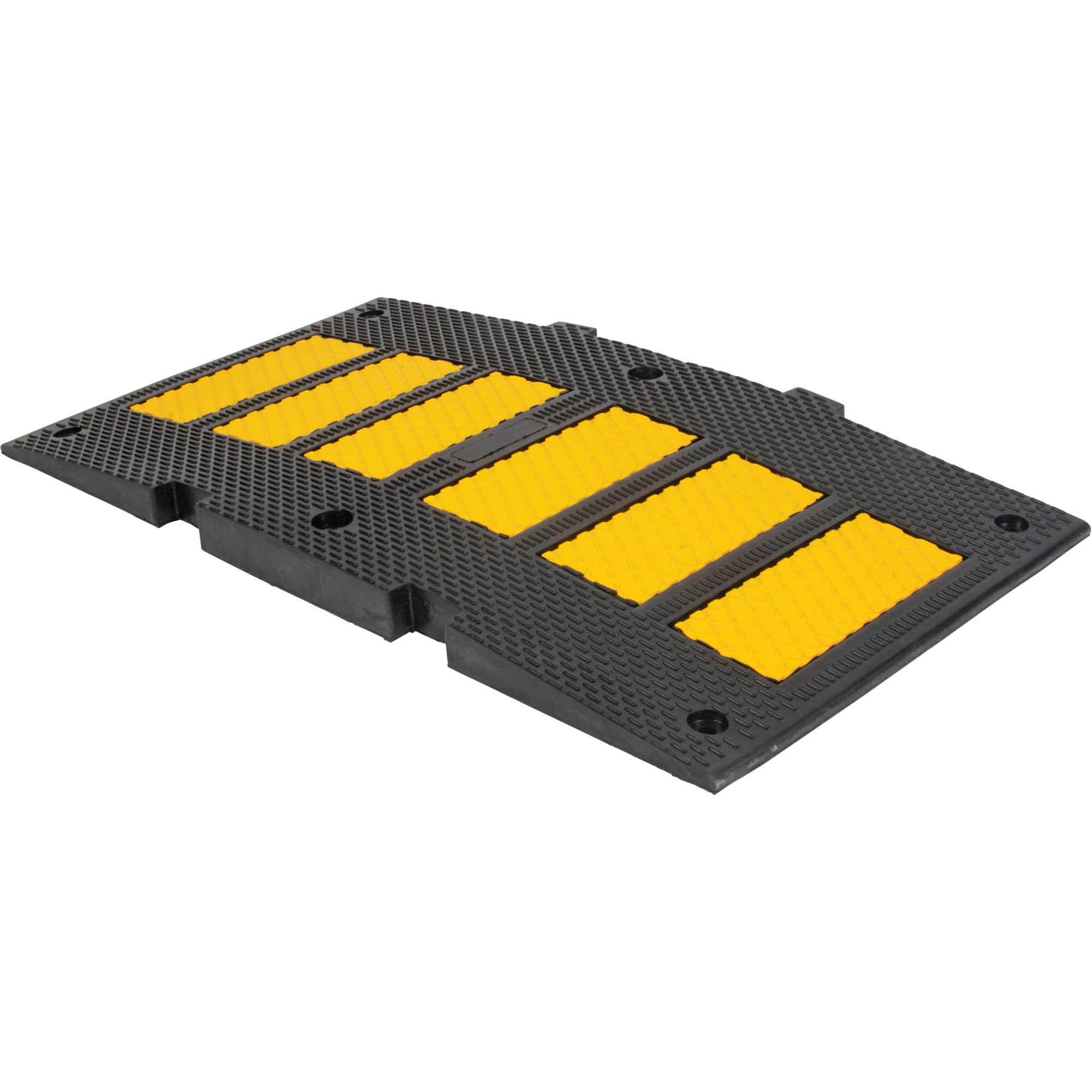 Dos d'âne central, Caoutchouc, 2' lo x 8" la x 1-1/4" h
