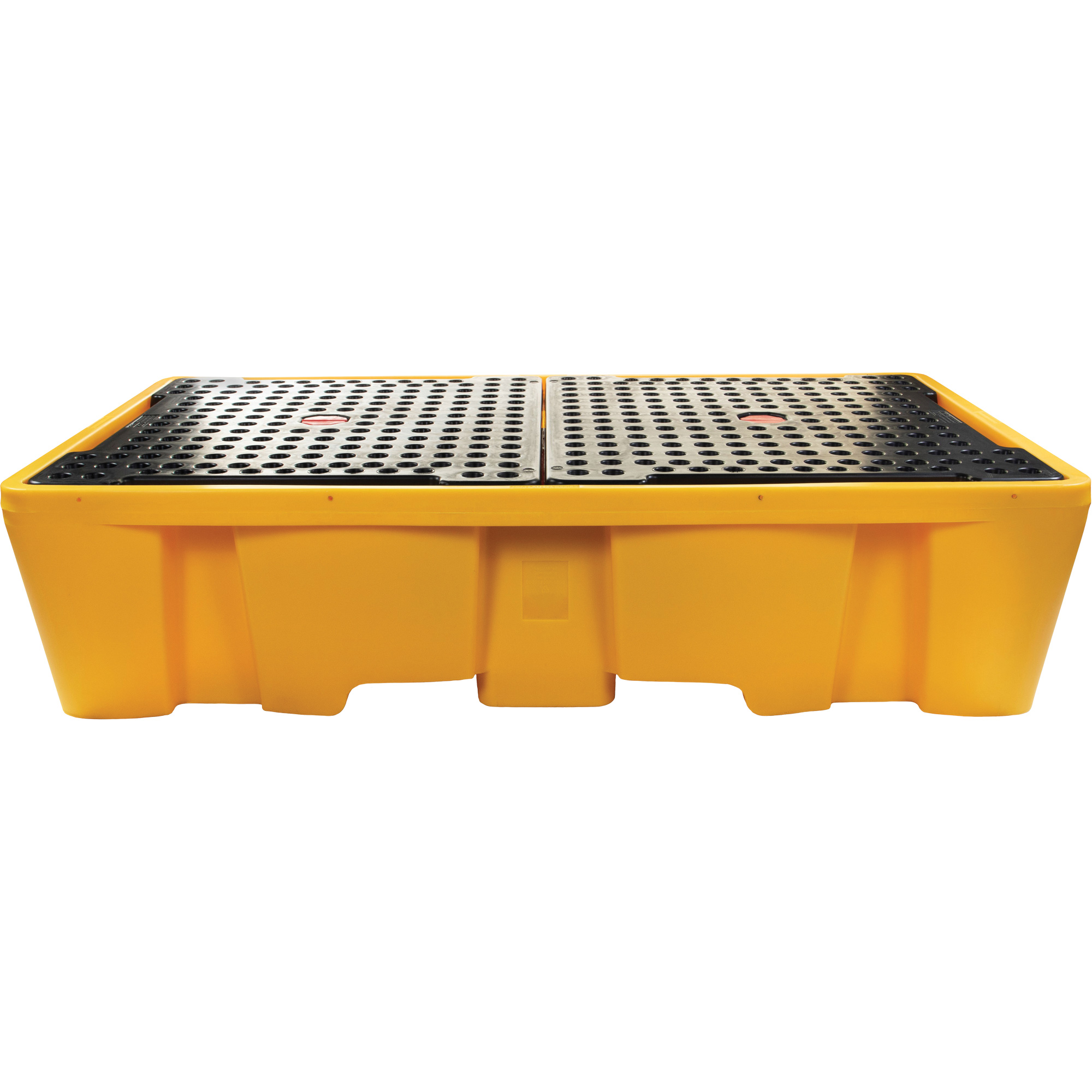 Double palette de déversements IBC, Capacité de déversement 317 gal. US, 89" x 57" x 23"