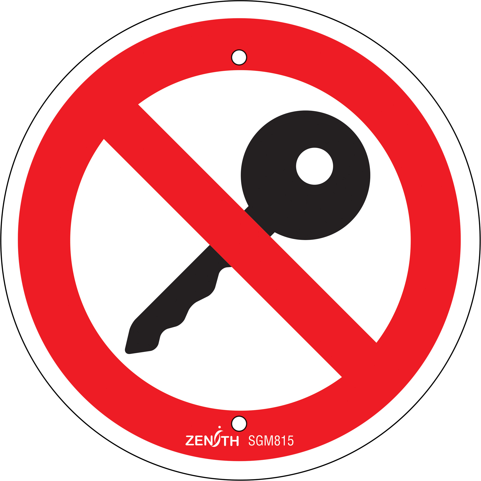 Enseigne de sécurité conforme à la CSA - Turn Off Engine, 6" x 6", Plastique, Pictogramme