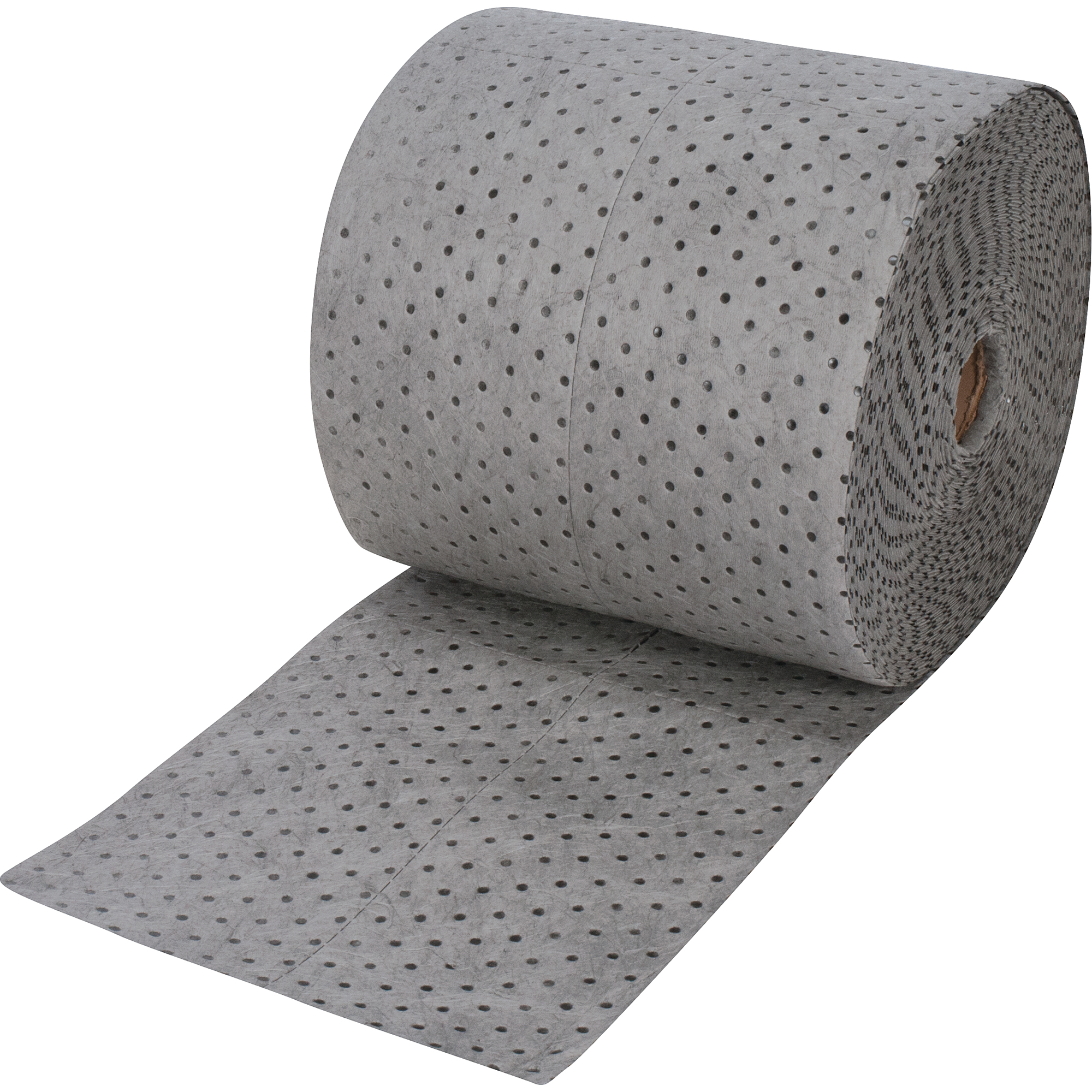 Feuilles absorbantes en fibres fines de première qualité, Lourd, 150' lo x 15" la, Absorption 25 gal.