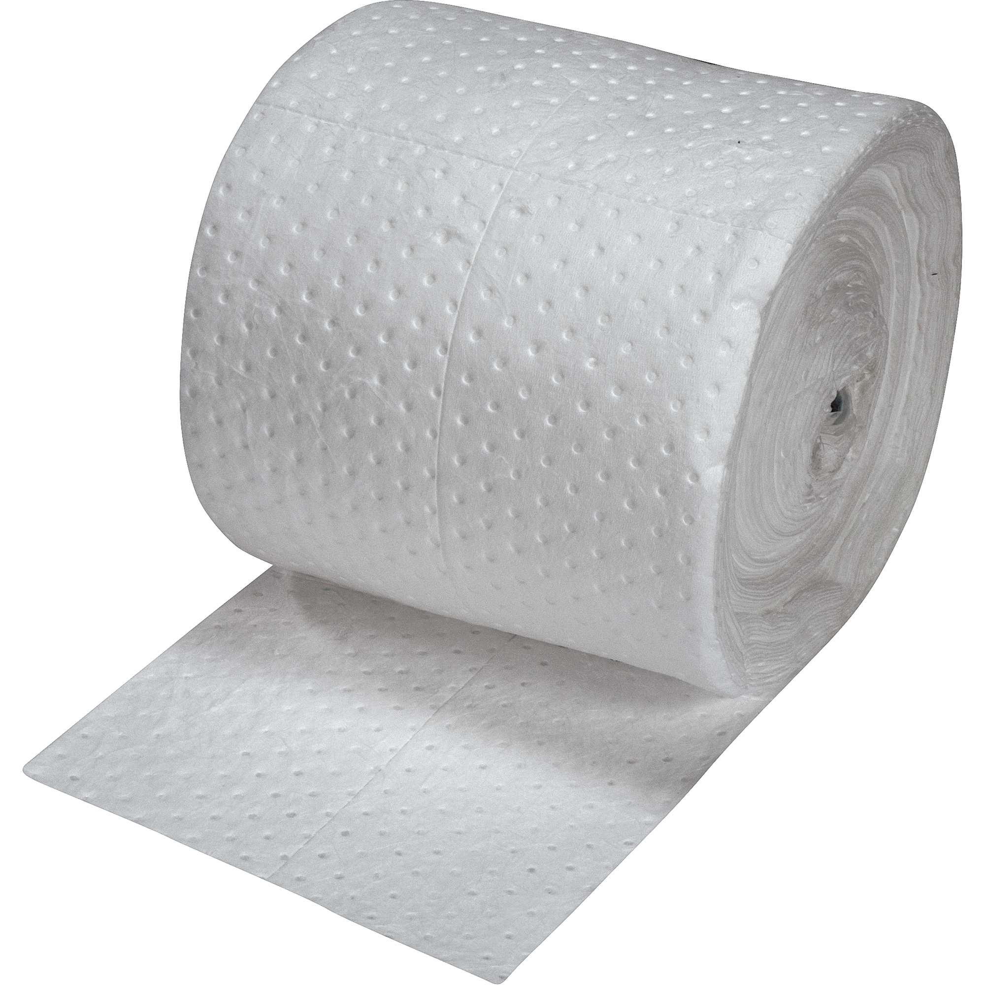 Feuilles absorbantes en fibres fines de première qualité, Poids moyen, 150' lo x 15" la, Absorption 20 gal.