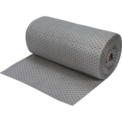 Feuilles absorbantes en fibres fines de première qualité, Poids moyen, 150' lo x 30" la, Absorption 40 gal.