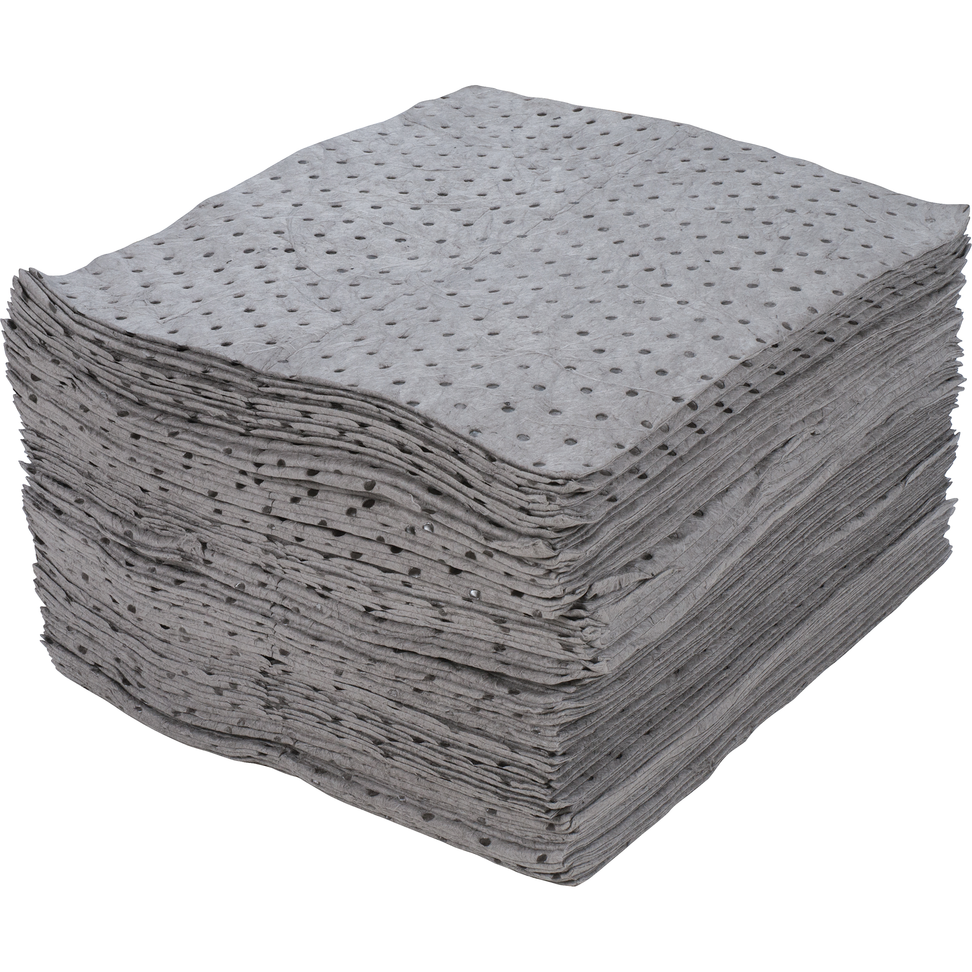 Feuilles absorbantes en fibres fines de première qualité, Universel, 15" x 17", 30 gal. d'absorption