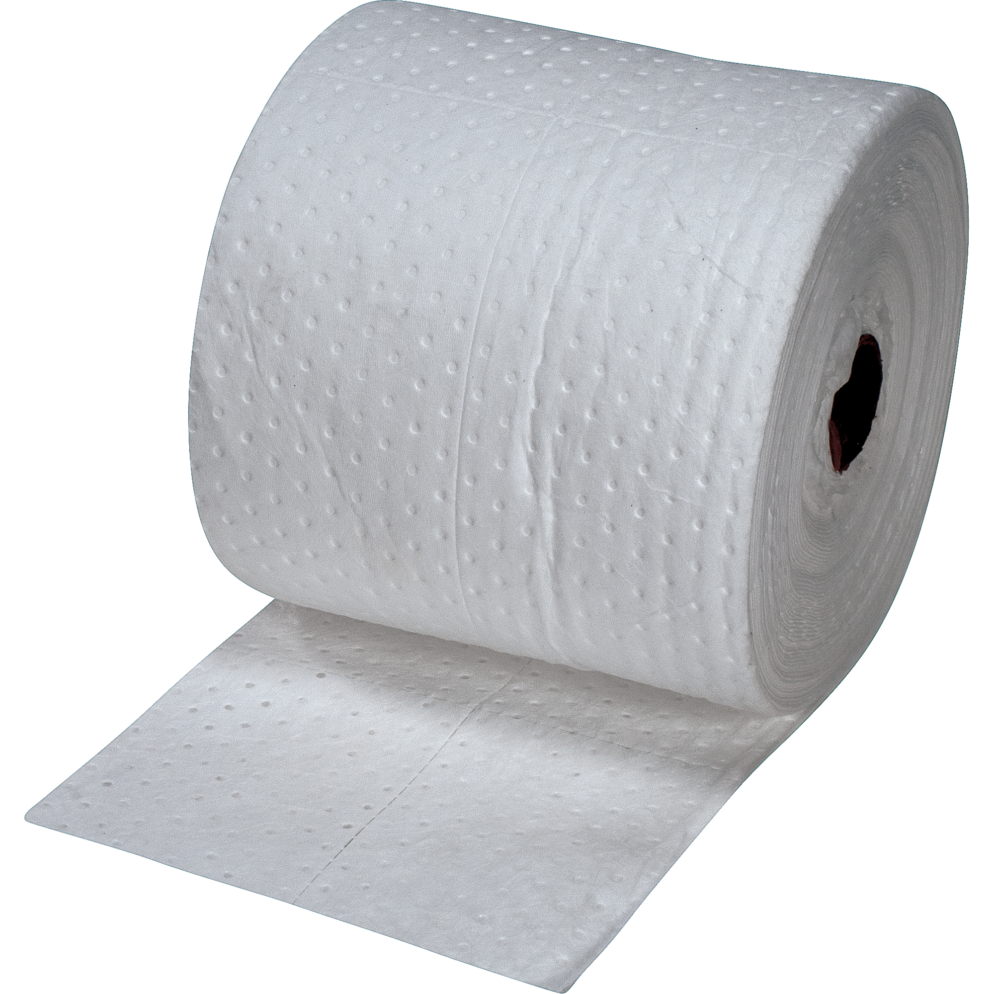 Feuilles absorbantes laminées (SMS) de première qualité, Lourd, 150' lo x 15" la, Absorption 25 gal.