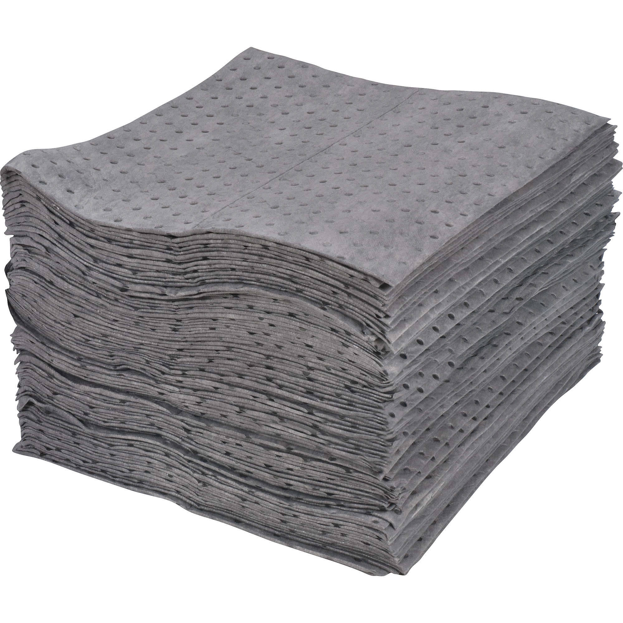 Feuilles absorbantes laminées (SMS) de première qualité, Universel, 15" x 17", 25 gal. d'absorption