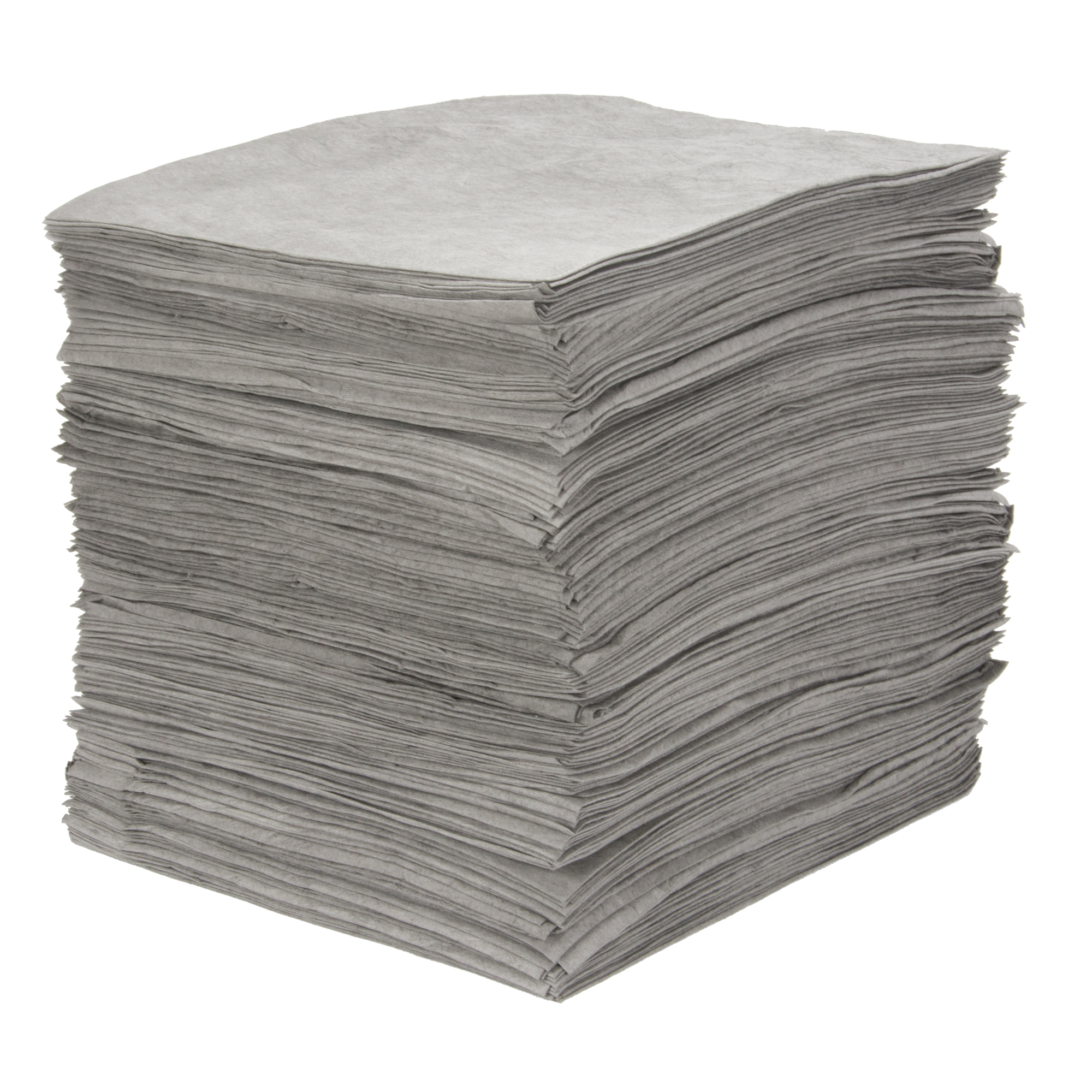 Feuilles absorbantes soufflées de première qualité, Universel, 15" x 18", 25 gal. d'absorption