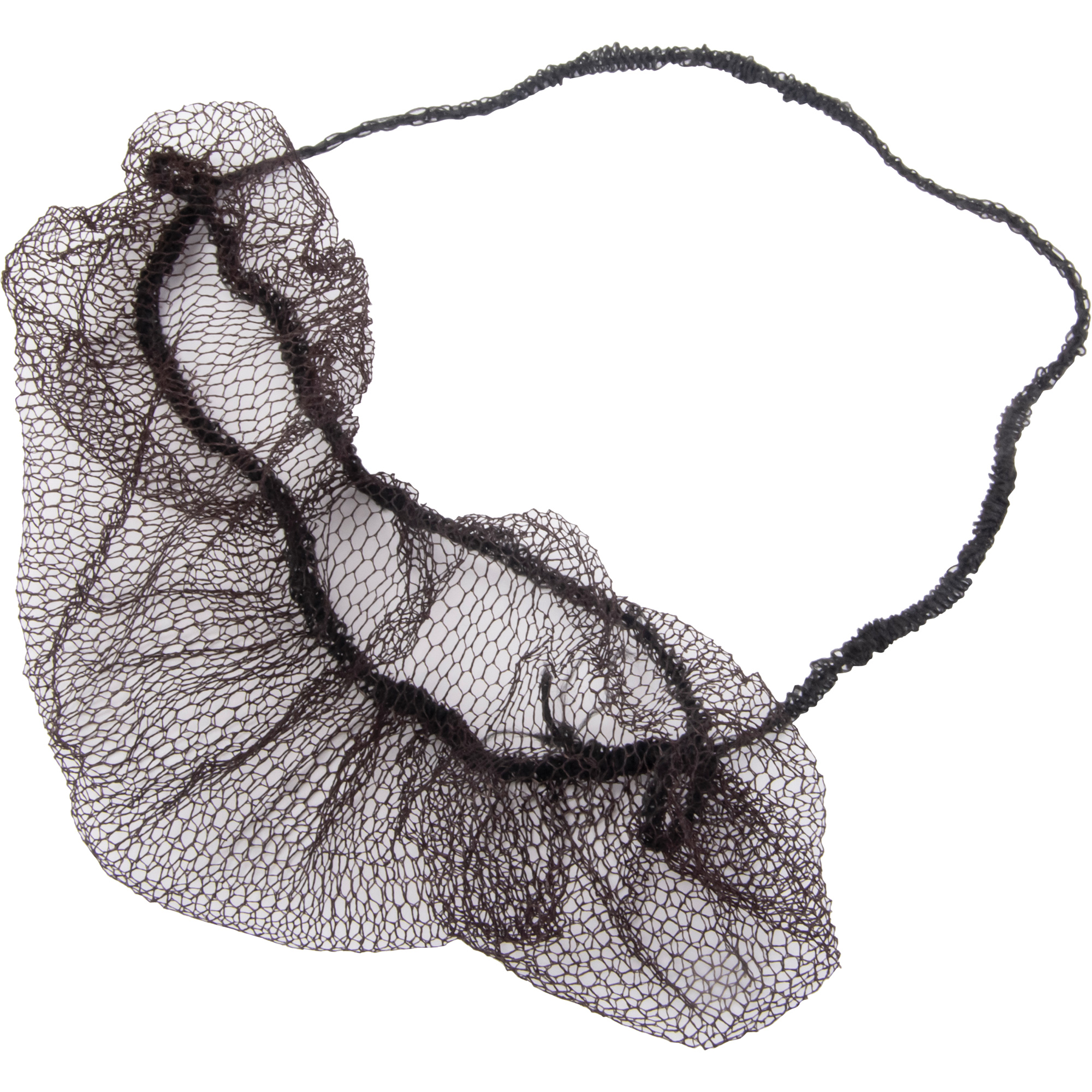 Filets à barbe, Nylon, Brun