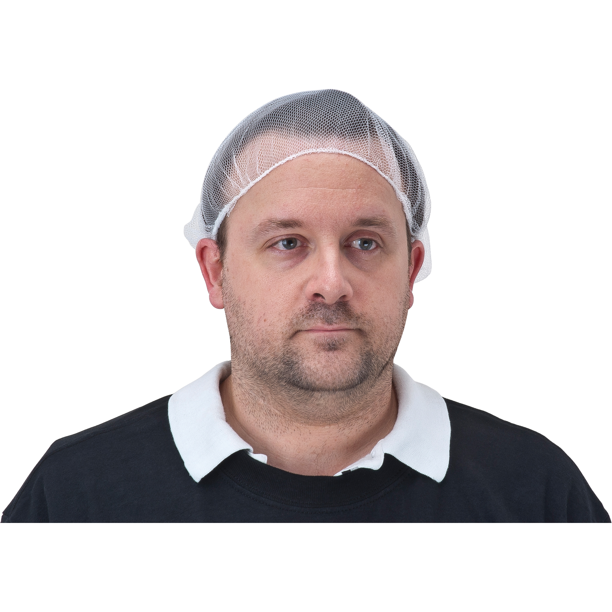 Filets pour cheveux, Nylon, 21"/Grand, Blanc