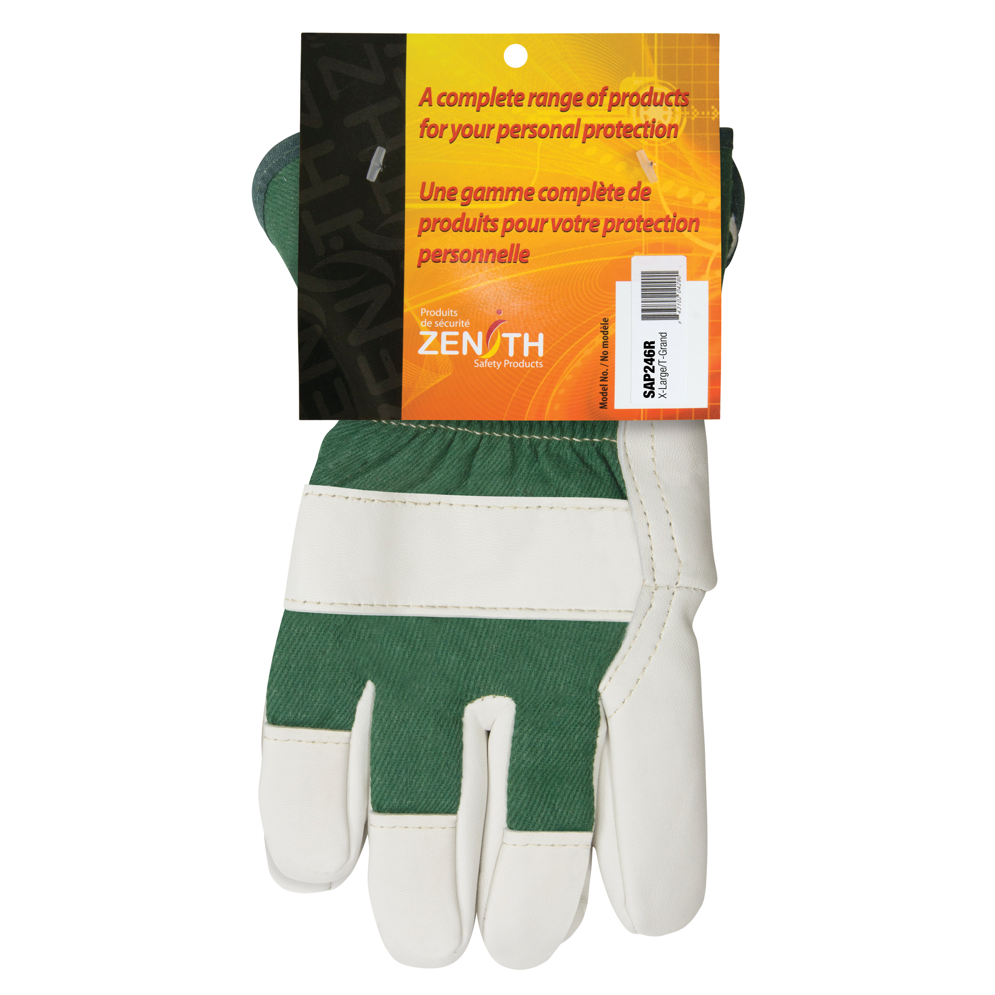 Gants d'ajusteur à chaleur supérieure de première qualité, T-Grand, Paume en Cuir fleur de vache, Doublure en ThinsulateMC