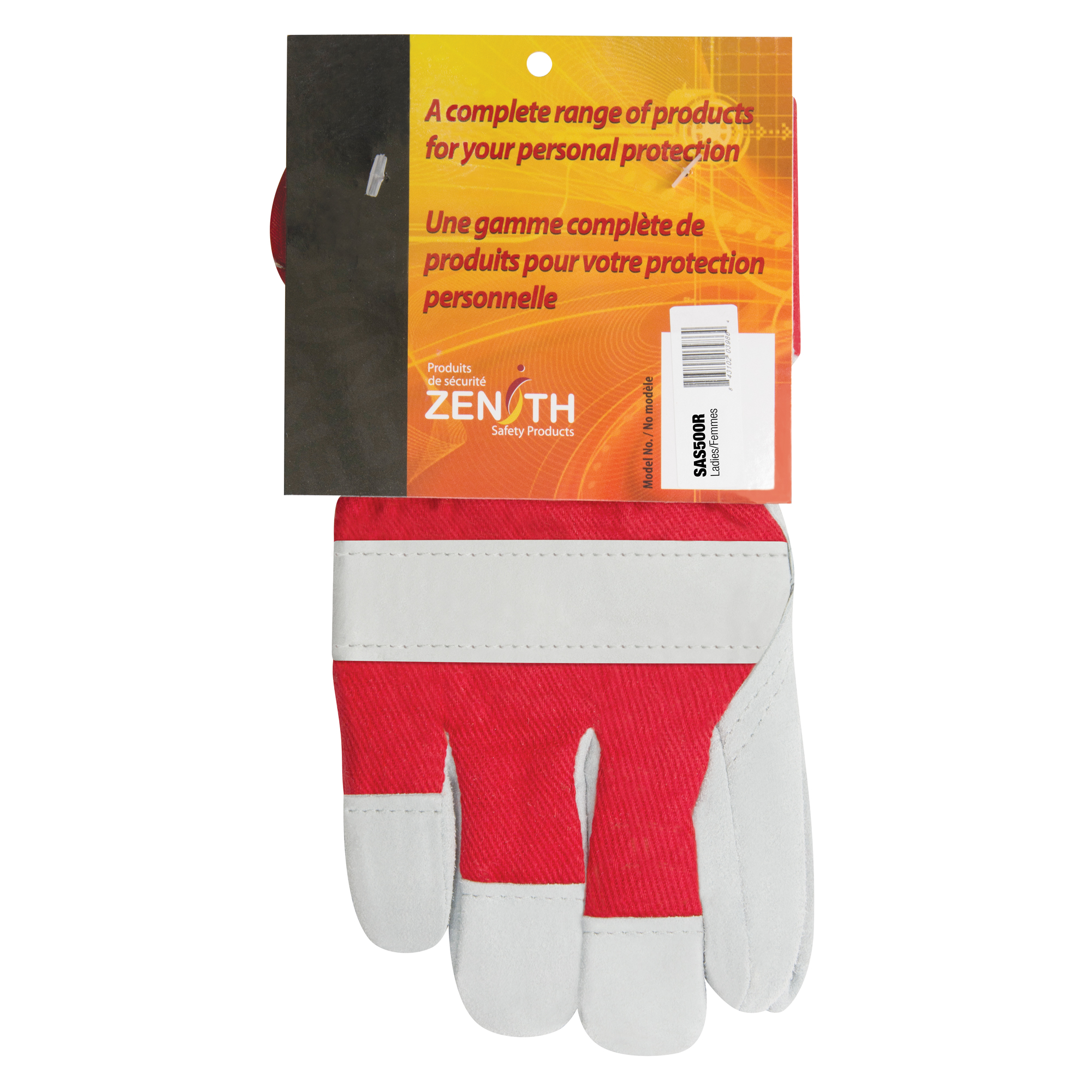 Gants d'ajusteur doublés pour l'hiver à chaleur supérieure, Dames, Paume en Cuir de vache refendu, Doublure en ThinsulateMC
