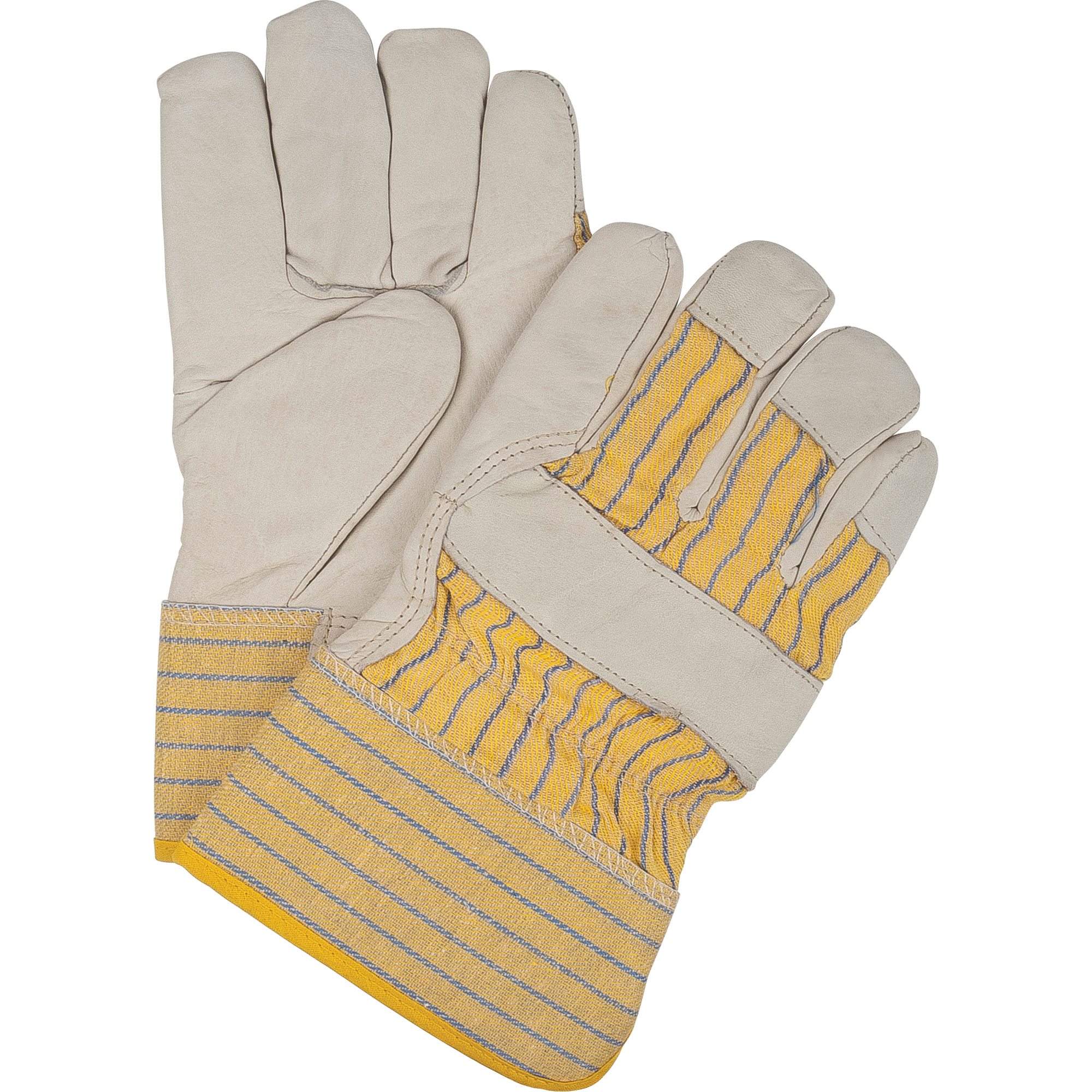 Gants d'ajusteur doublés pour l'hiver à chaleur supérieure, Grand, Paume en Cuir fleur de vache, Doublure en ThinsulateMC