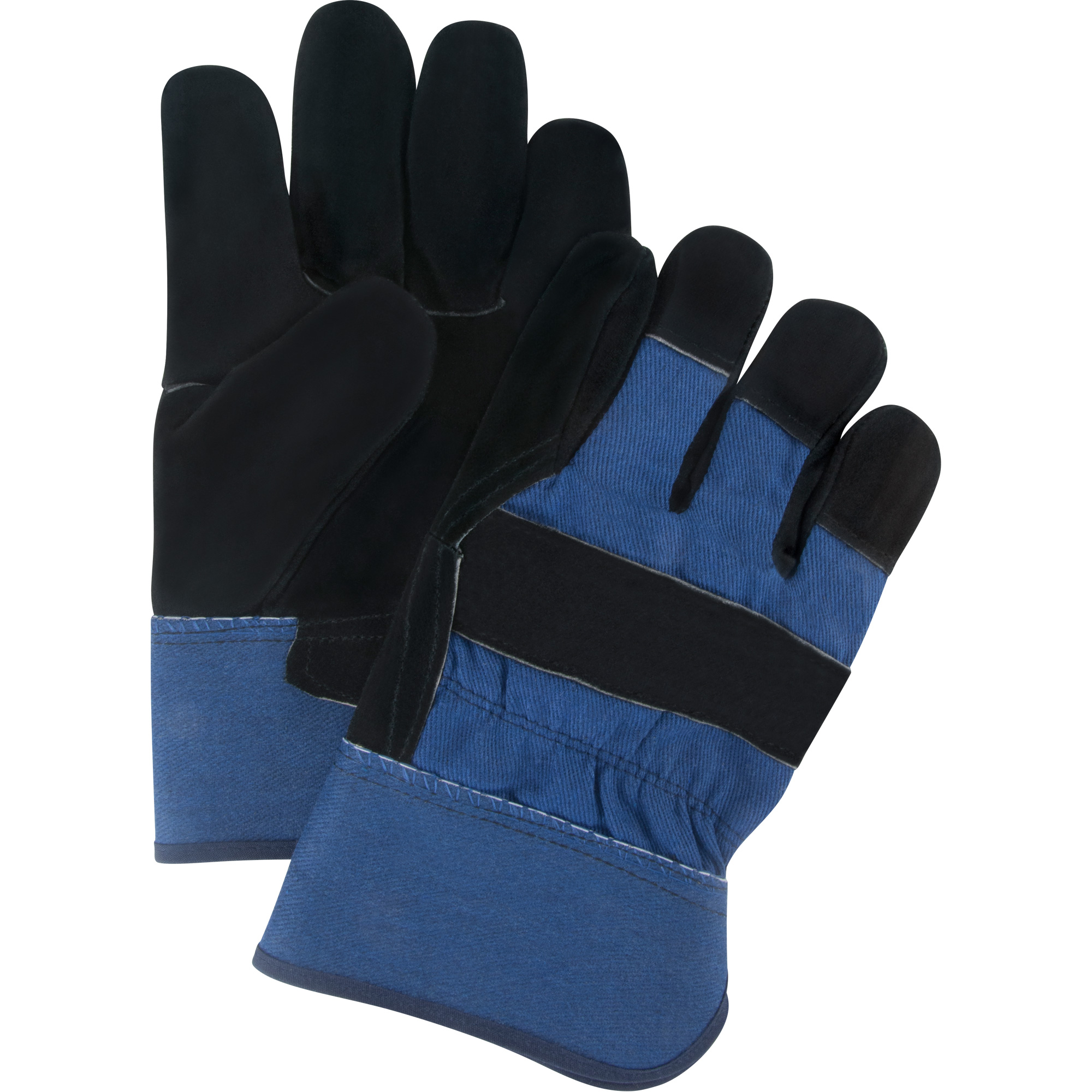 Gants d'ajusteur doublés pour l'hiver à chaleur supérieure, T-Grand, Paume en Cuir de vache refendu, Doublure en ThinsulateMC