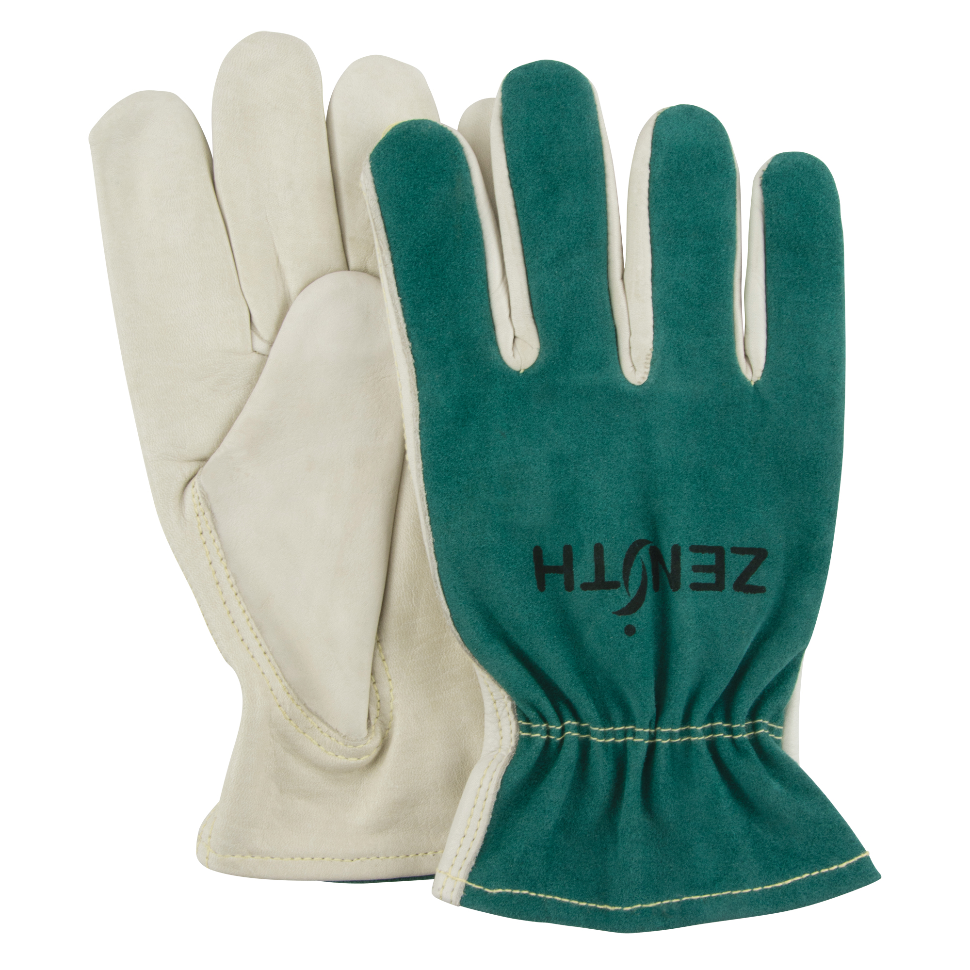Gants de conducteur, Moyen, Paume en Cuir fleur de vache