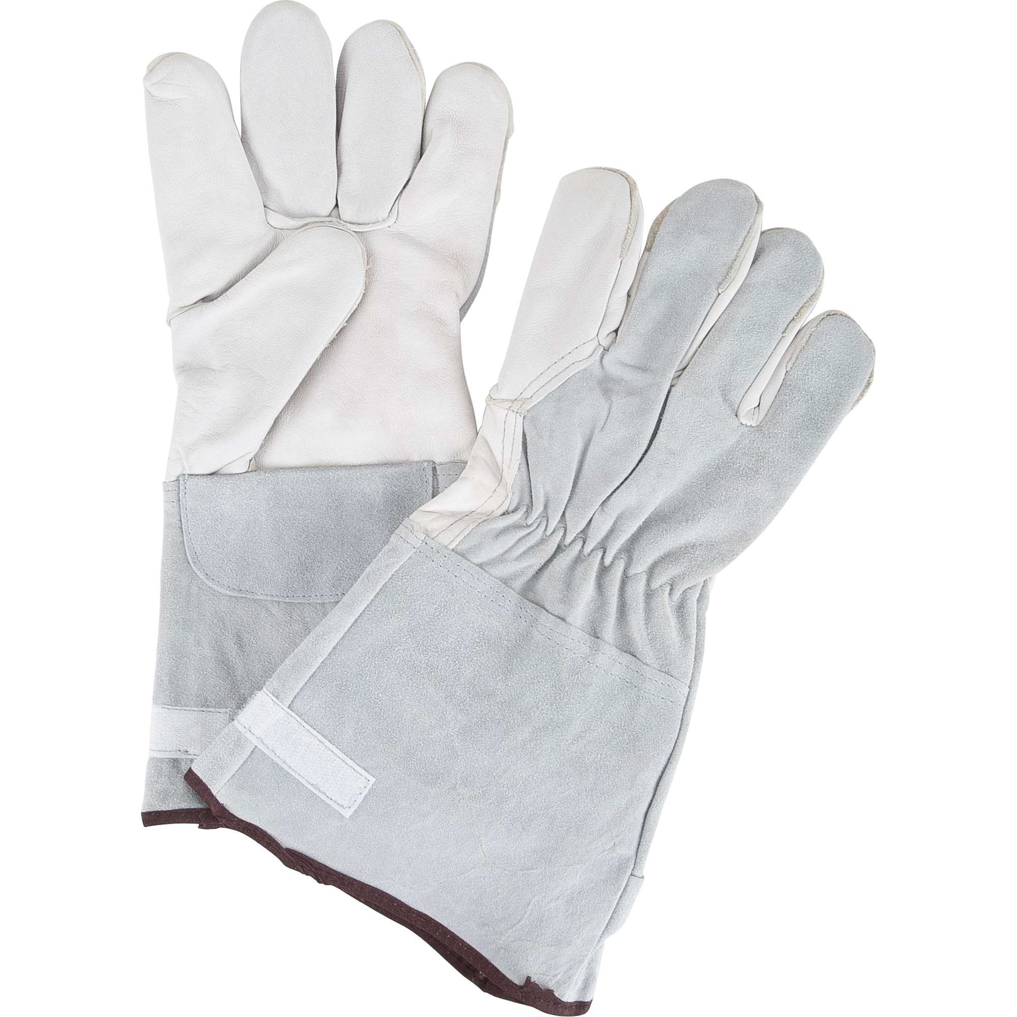 Gants de travail à ajustement d'usage standard, Moyen, Paume en Cuir fleur de chèvre