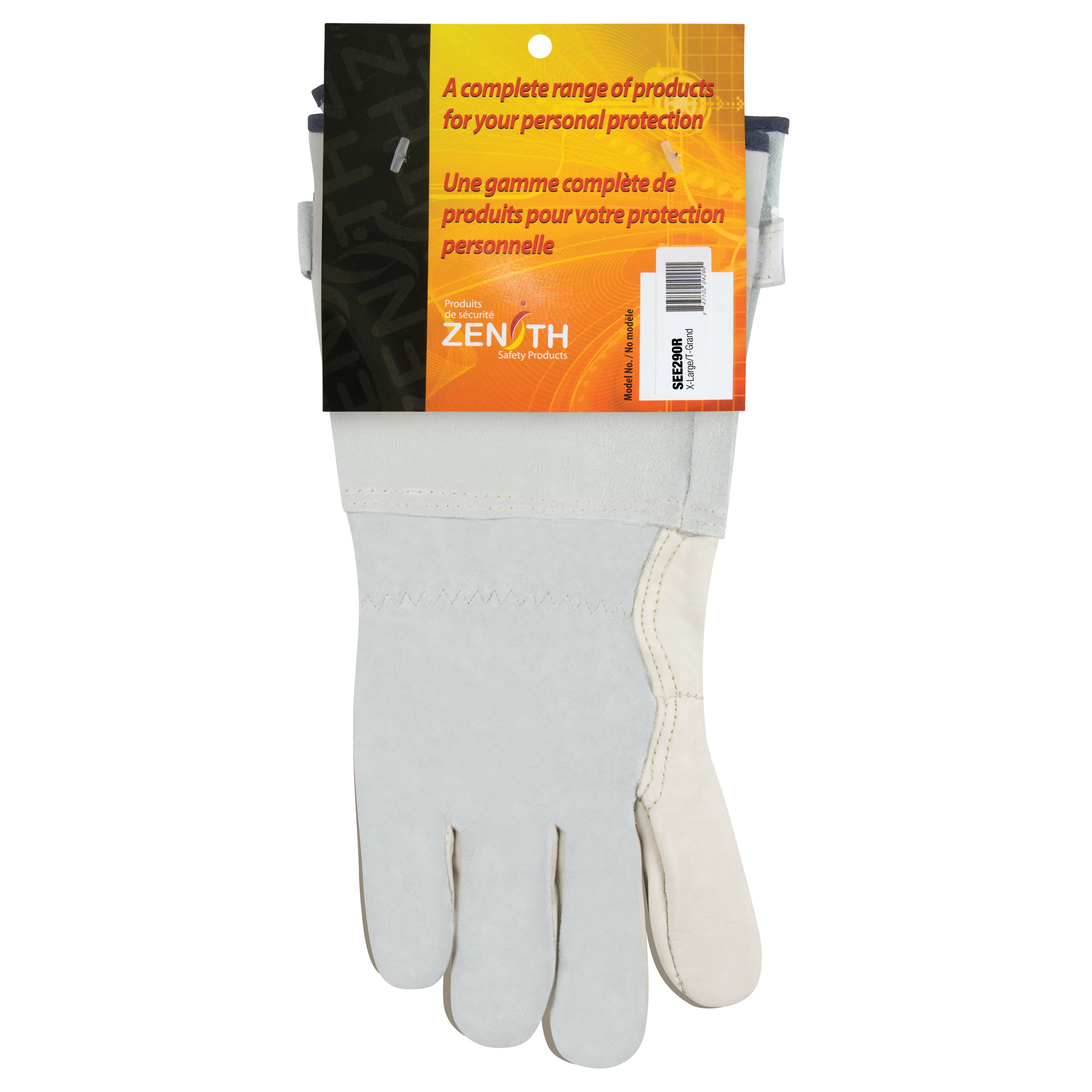 Gants de travail à ajustement d'usage standard, T-Grand, Paume en Cuir fleur de vache