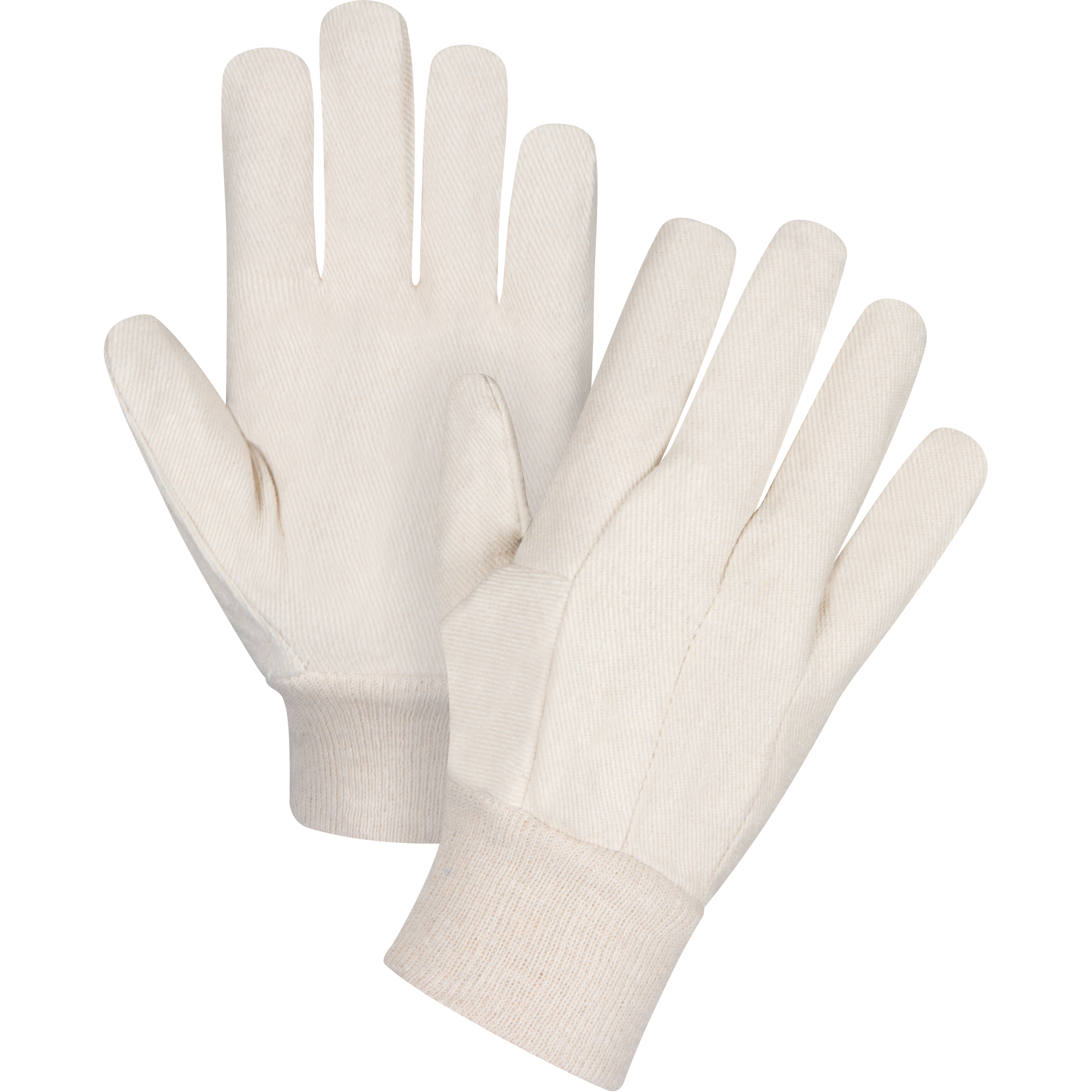 Gants en toile de coton, 12 oz, Grand