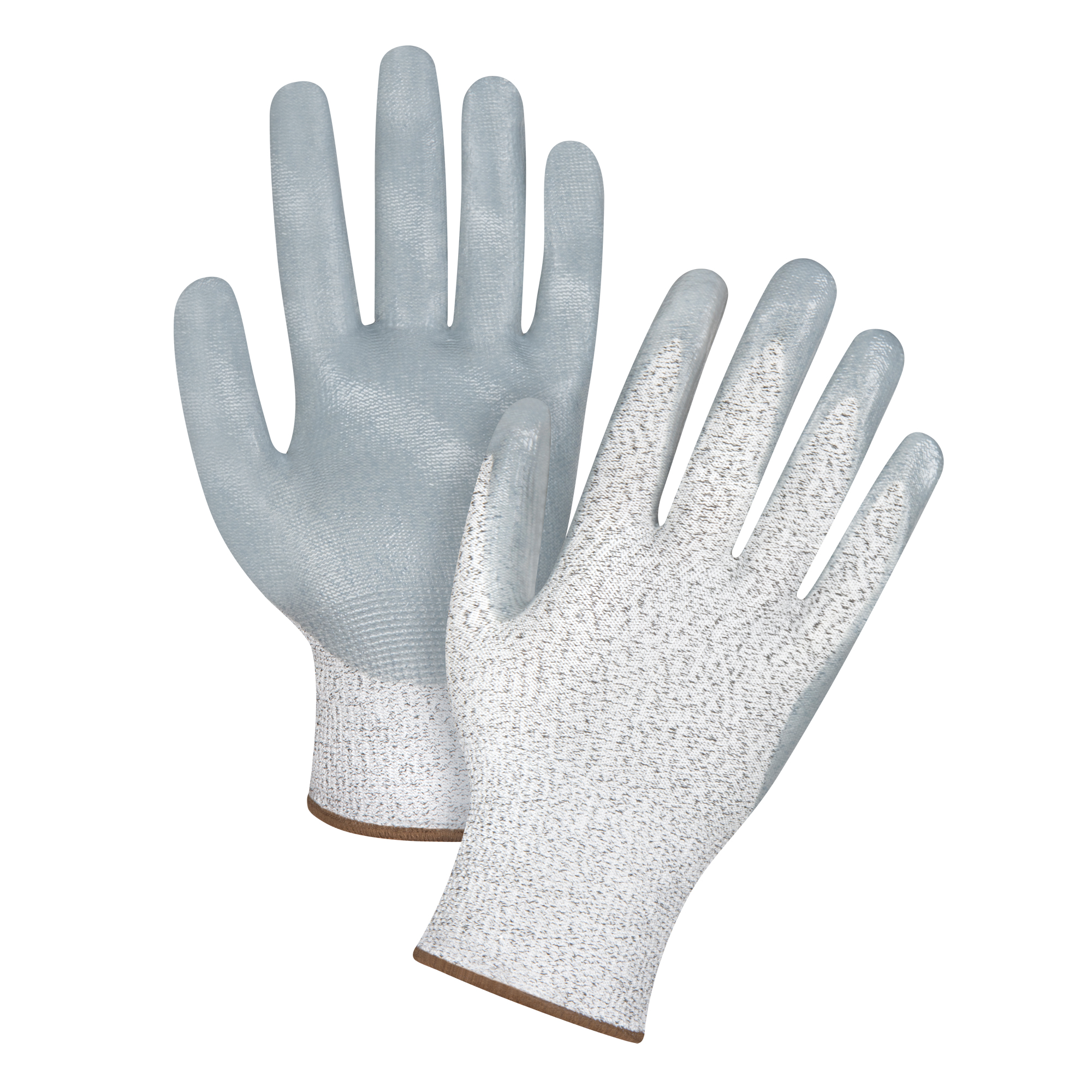 Gants haute performance résistants à la coupe, Taille Grand/9, Calibre 13, Revêtement Nitrile, Enveloppe en PEHP, ANSI/ISEA 105 niveau 4/EN 388 niveau 5