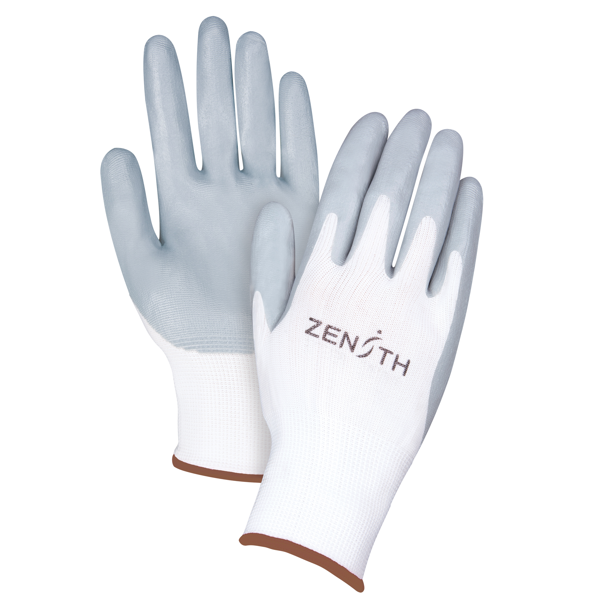 Gants légers enduits et respirants, 9/Grand, Rêvetement Mousse de nitrile, Calibre 13, Enveloppe en Polyester