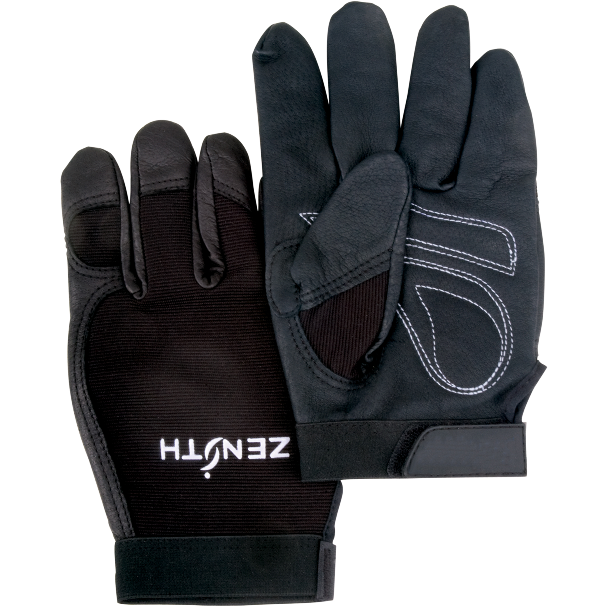 Gants pour mécanicien ZM300, Paume Cuir fleur de vache, Taille Grand
