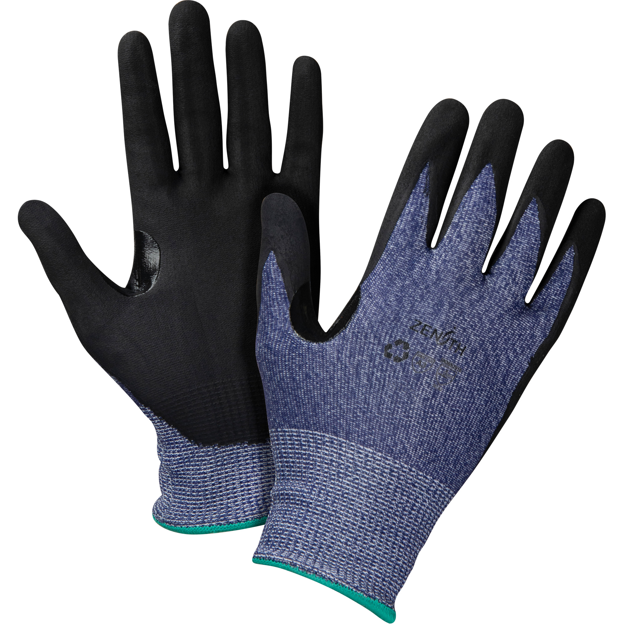 Gants résistant à la coupe, Taille 2T-Grand, Calibre 15, Revêtement Mousse de nitrile, Enveloppe en PEHP, ASTM ANSI niveau A3