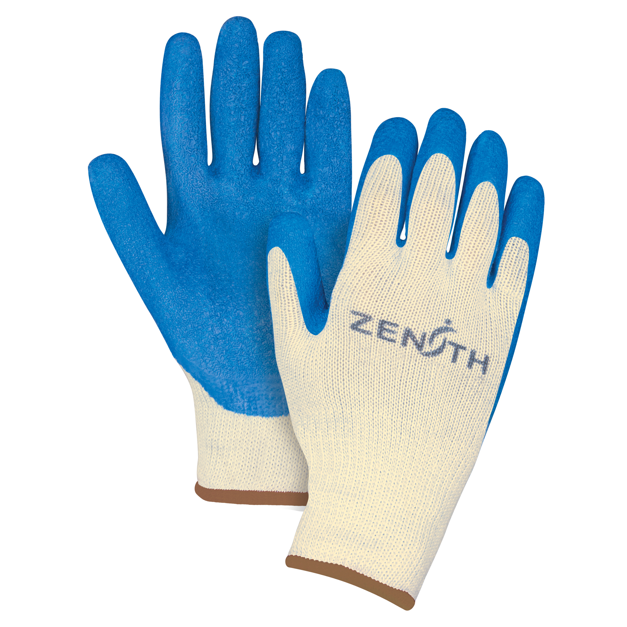 Gants résistants à la coupe en latex naturel, Taille Grand/9, Calibre 10, Revêtement Latex de caoutchouc, Enveloppe en TwaronMD, ANSI/ISEA 105 niveau 3/EN 388 niveau 4