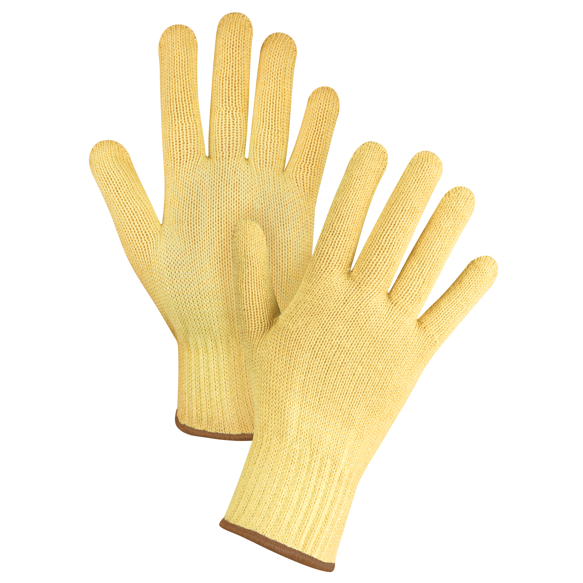 Gants tricotés sans couture, Taille Grand/9, Calibre 7, Enveloppe en KevlarMD, ASTM ANSI niveau A2/EN 388 niveau 3